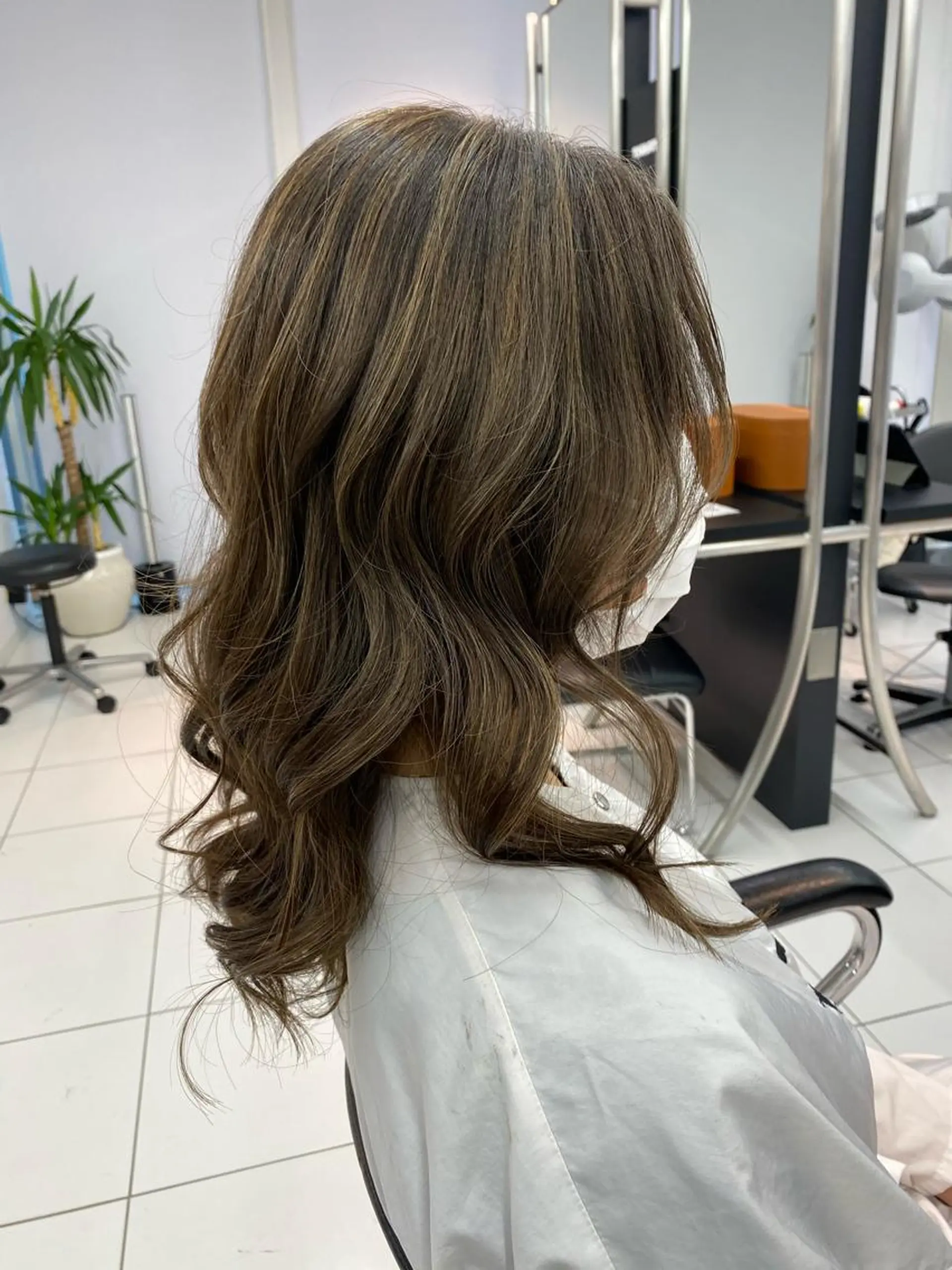 ロング ハイライト 木下 拓海のヘアスタイル