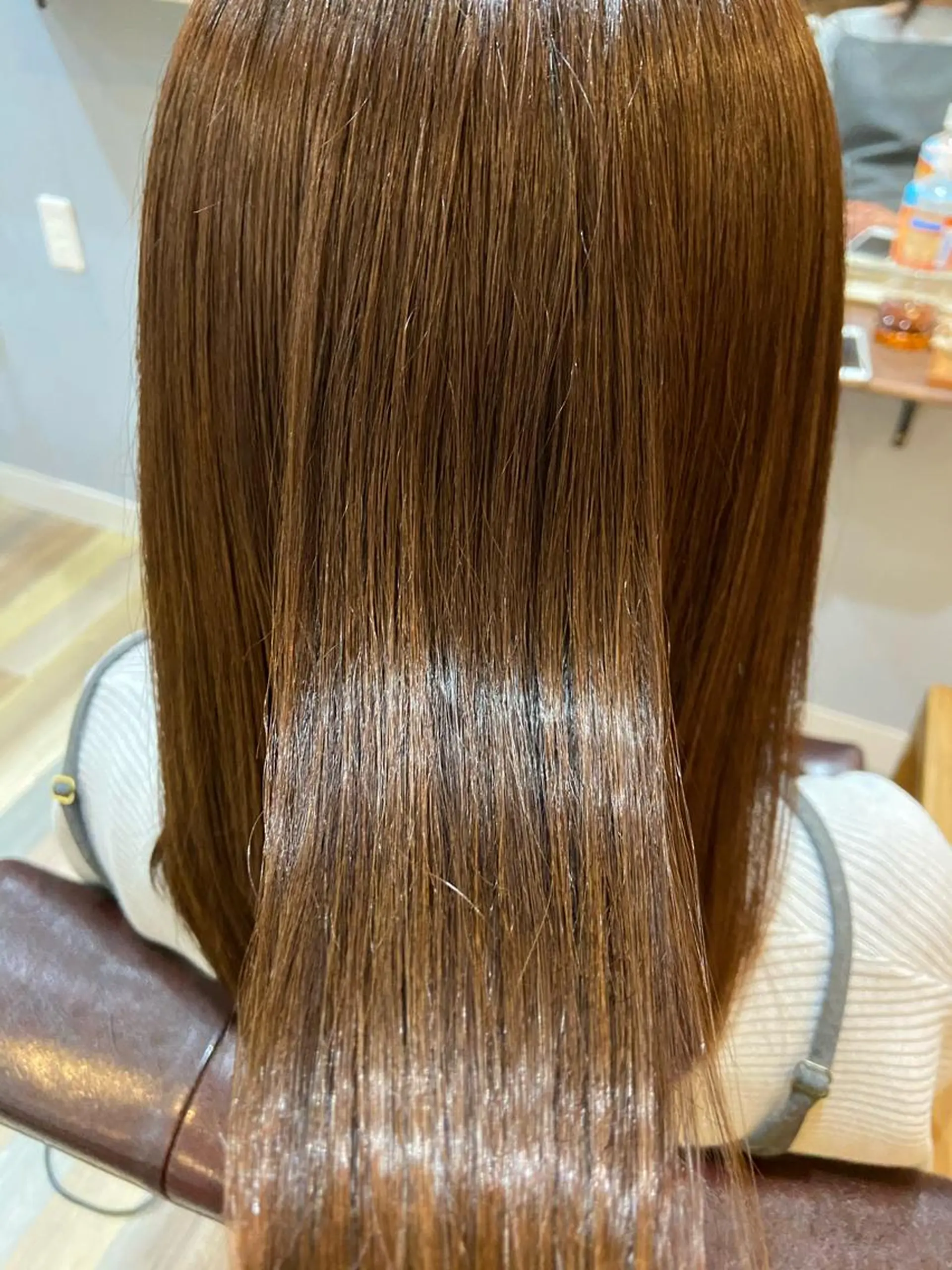 セミロング カラー 縮毛矯正 トリートメント hachinana所属・似合わせhair🌼 misakiのヘアスタイル