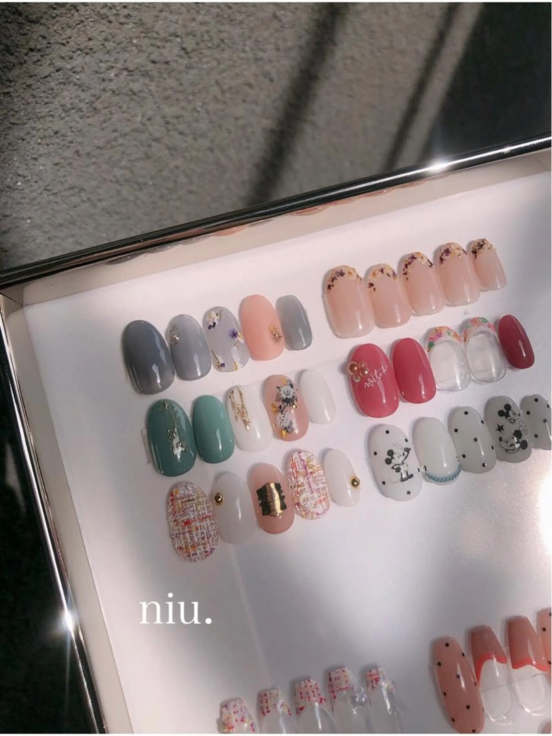 ネイル アートネイル niu.所属・nail salon niuのネイルデザイン