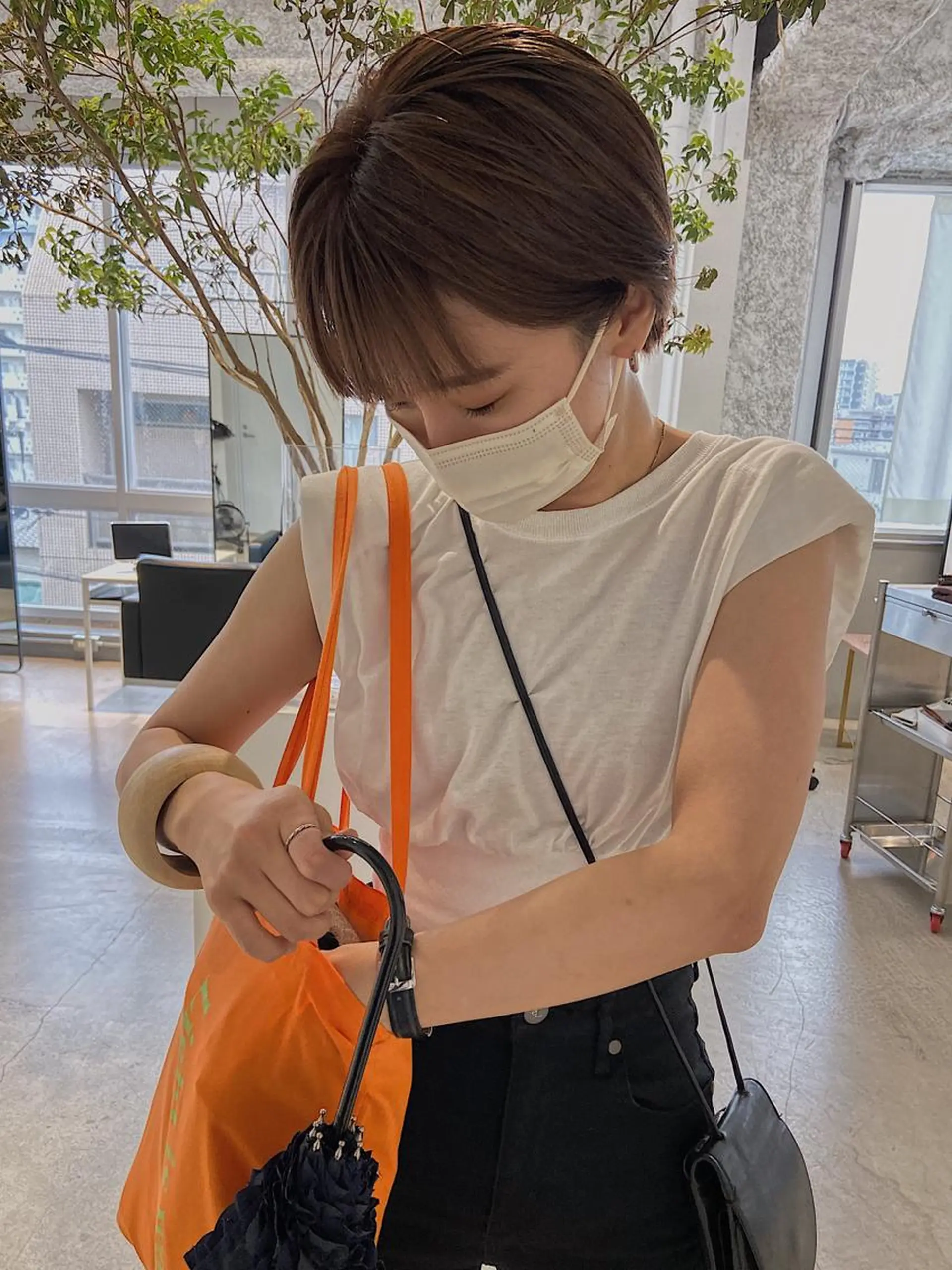 ショート カラー STAN WOOD所属・似合わせcut 🔥yutakaのヘアスタイル