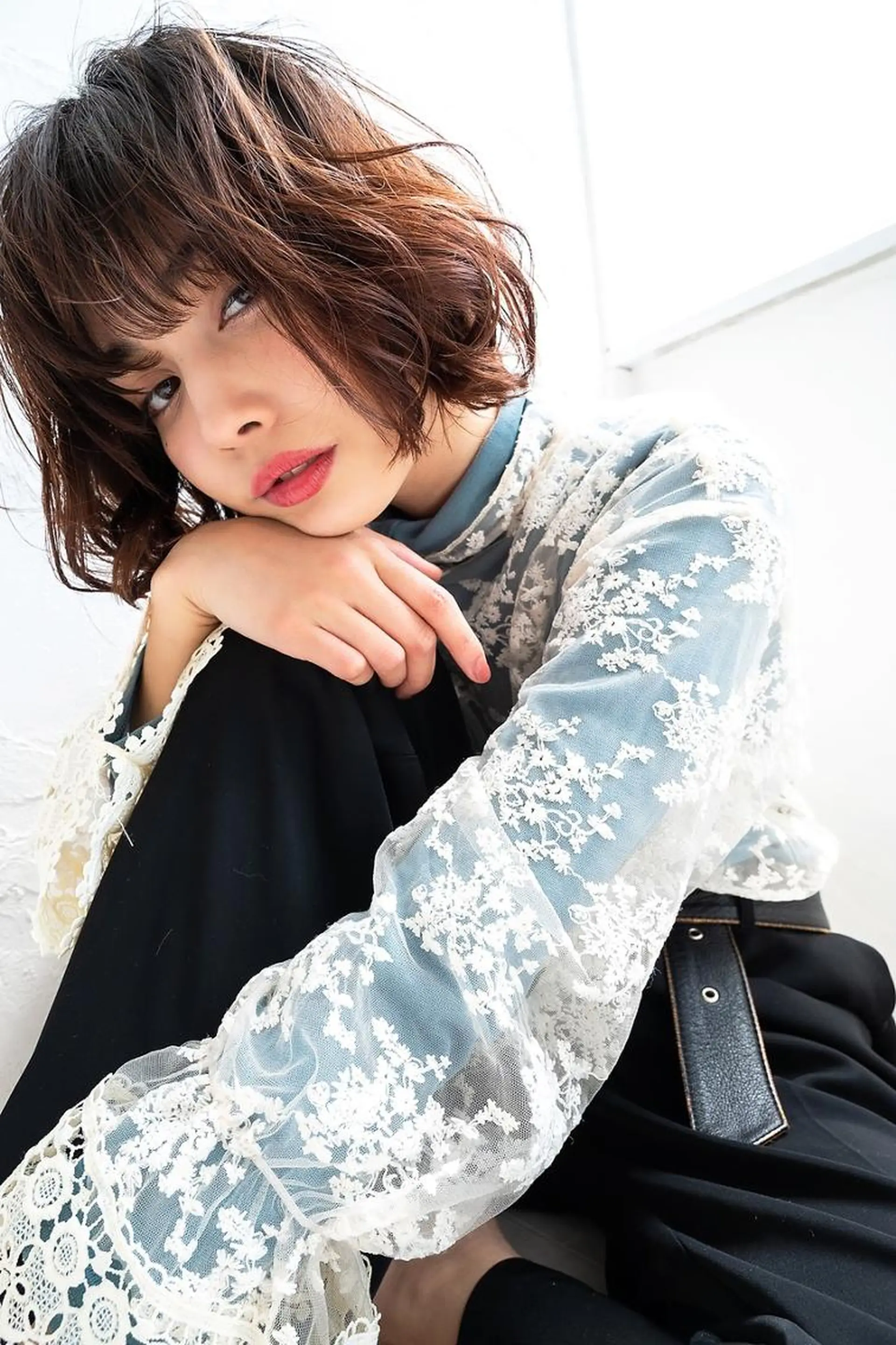 ショート カラー ANGELICA LABO 梅田店のヘアスタイル