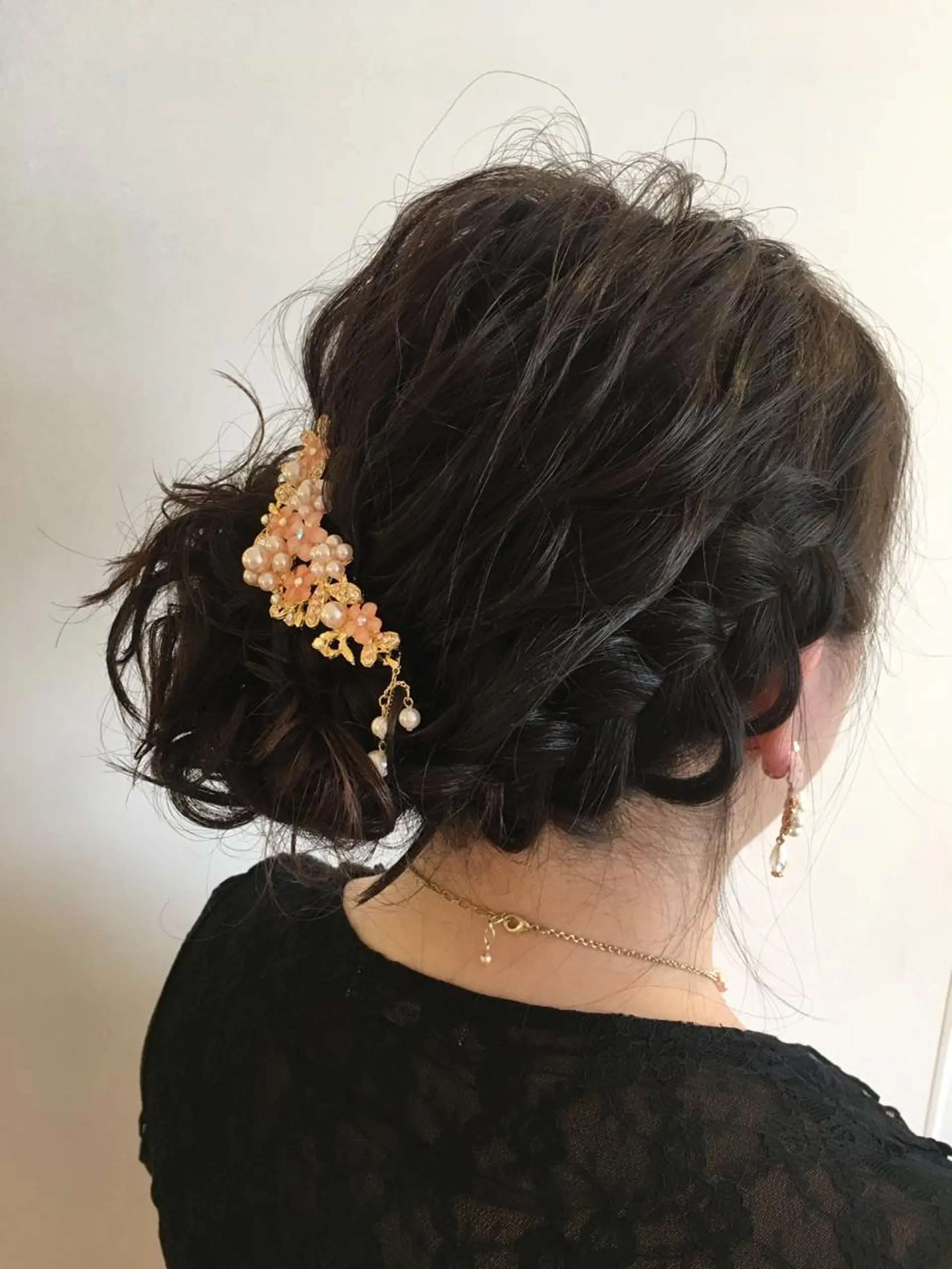 ロング カラー パーマ ヘアアレンジ 福元友梨 ディレクター✂️のヘアスタイル