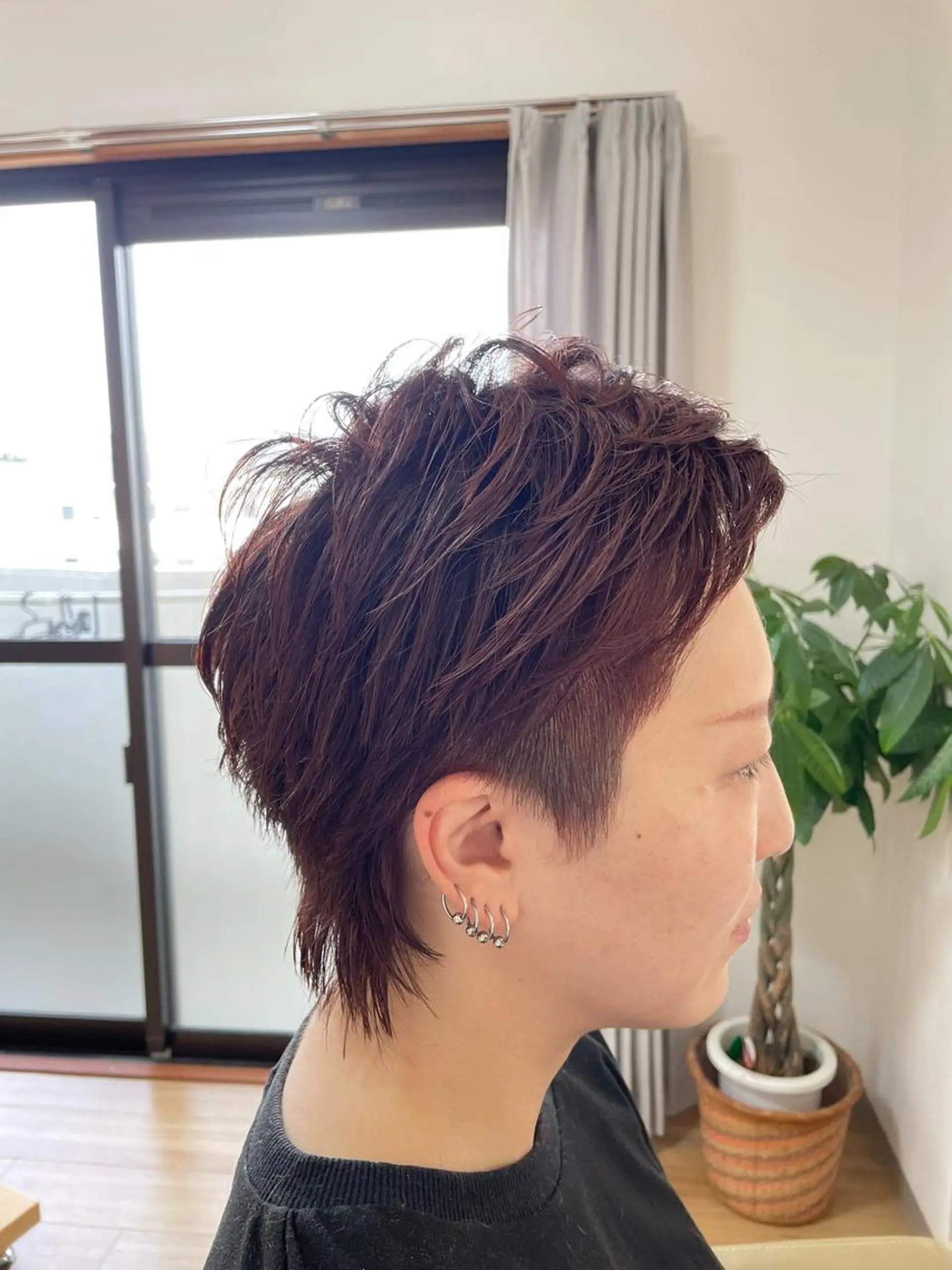 ショート カット ヘアカラー 美容室あのん所属・Yuki @美容室あのんのヘアスタイル