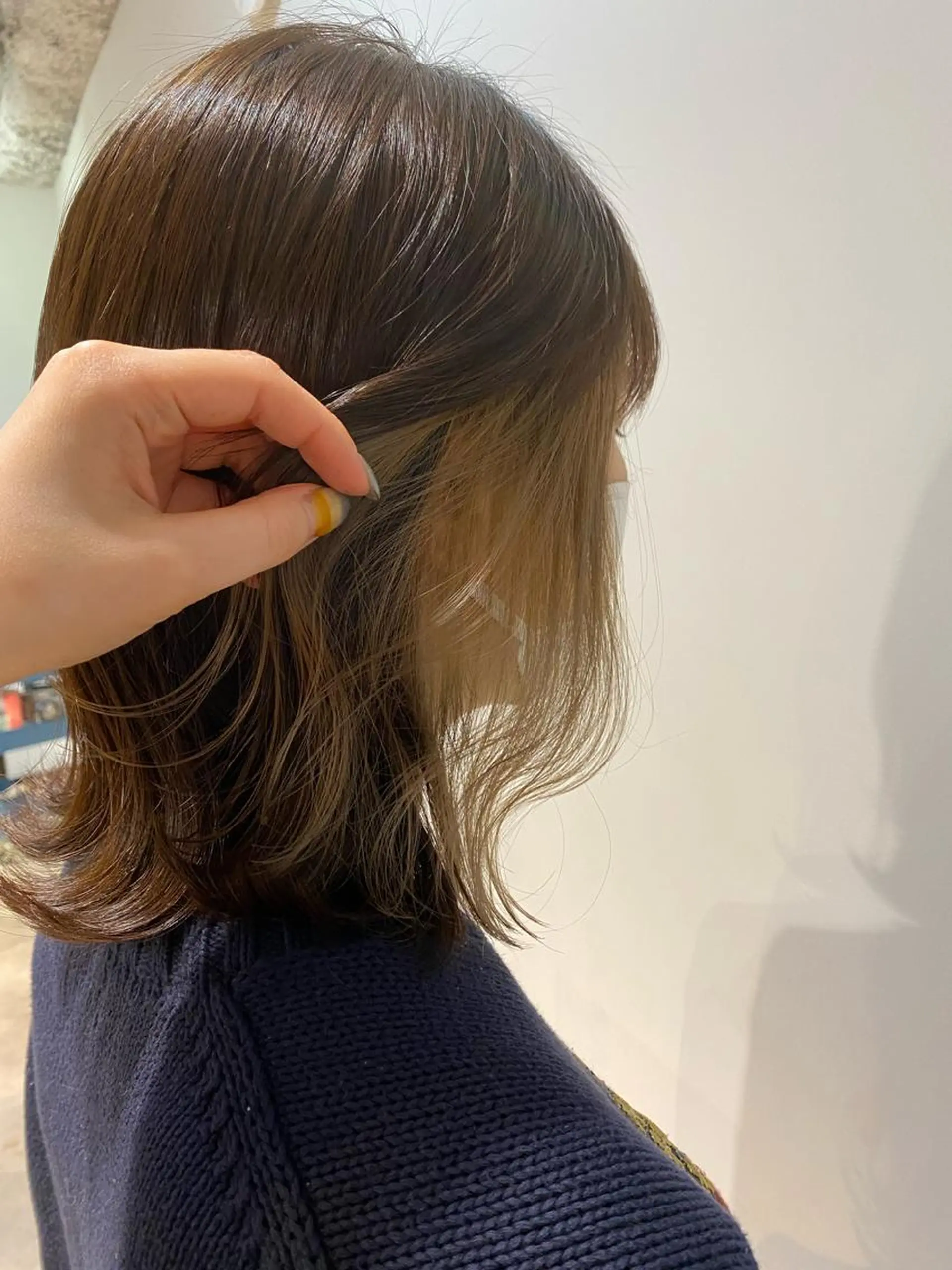 ミディアム GO TODAY SHAiRE SALON 原宿Stella店所属・𓍯柔らかhair 𓍯 yukinoのヘアスタイル