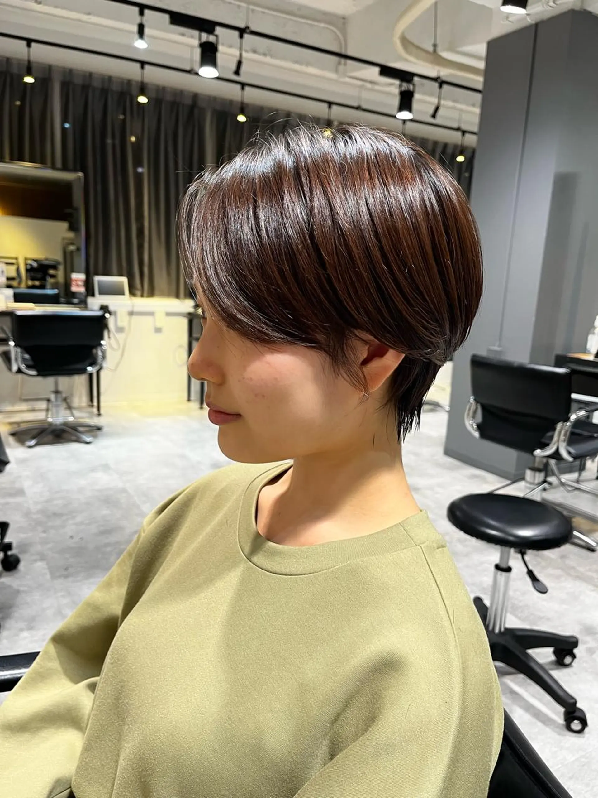 ショート くびれヘア ショートヘア GIEN 末吉 海斗のヘアスタイル