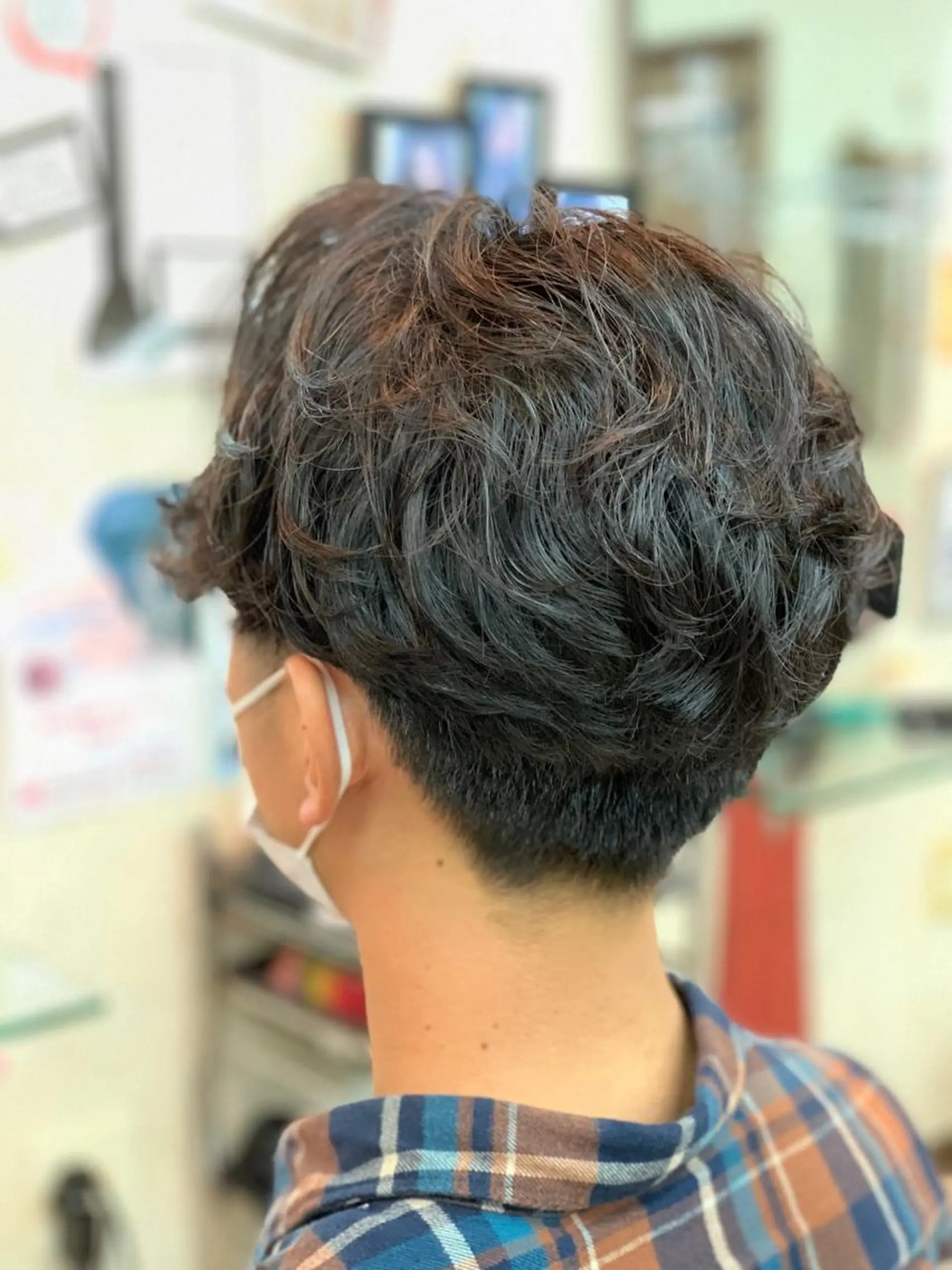 ショート パーマ カット パーマ Rootes   Hair  Stage所属・春日部　間庭 寛貴のヘアスタイル