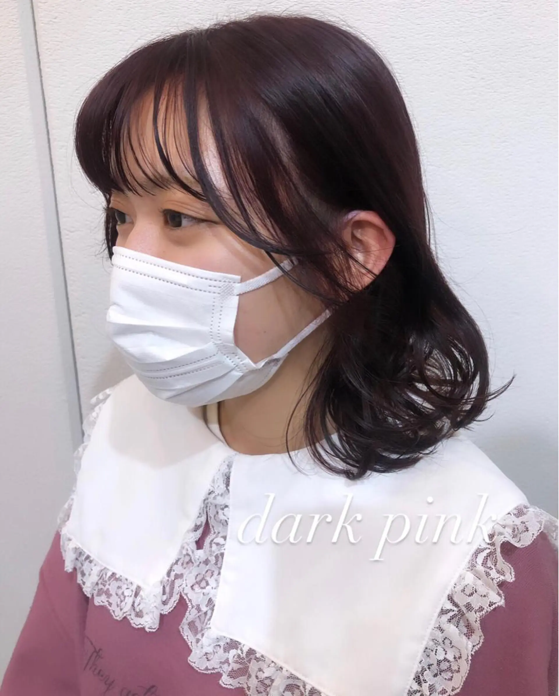 セミロング カラー ヘアアレンジ 関谷 あいみのヘアスタイル