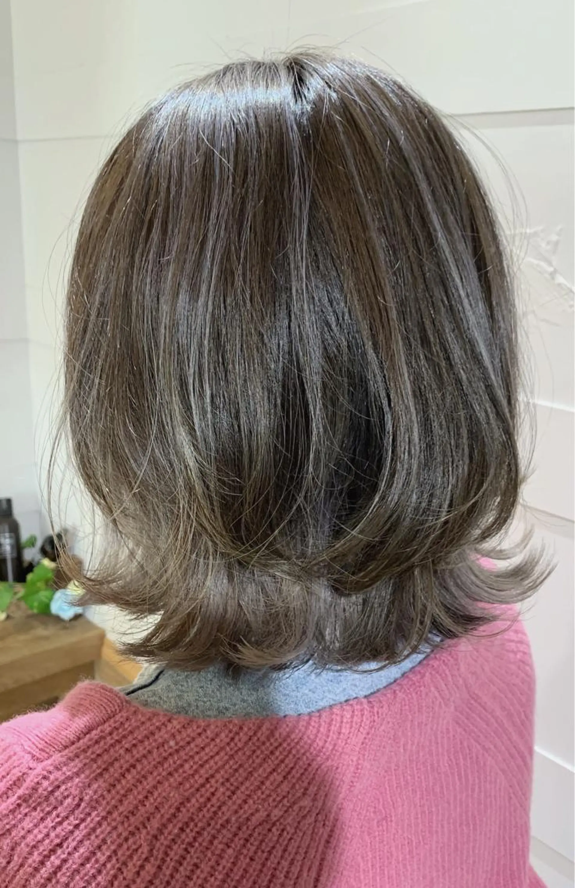 ミディアム カラー ヘアカラー トリートメント 船津武俊 フナツタケトシのヘアスタイル