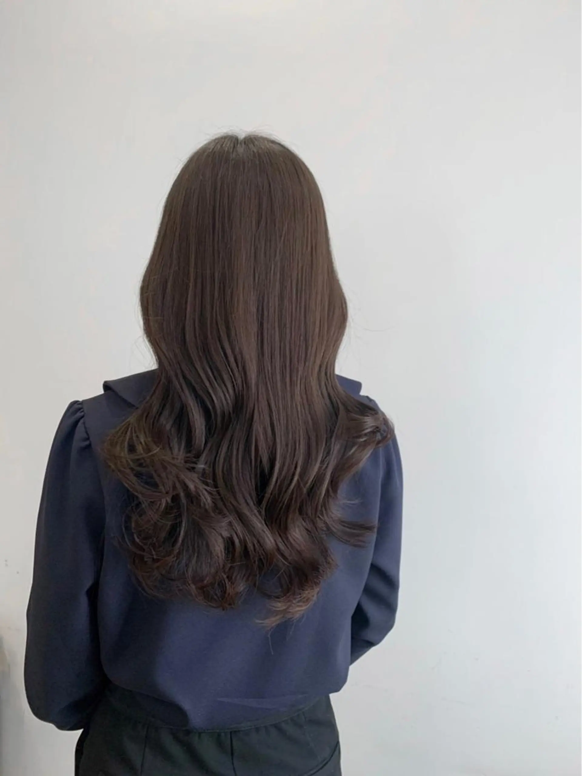 ロング カラー 縮毛矯正×韓国ヘア 🇰🇷小笠原のヘアスタイル