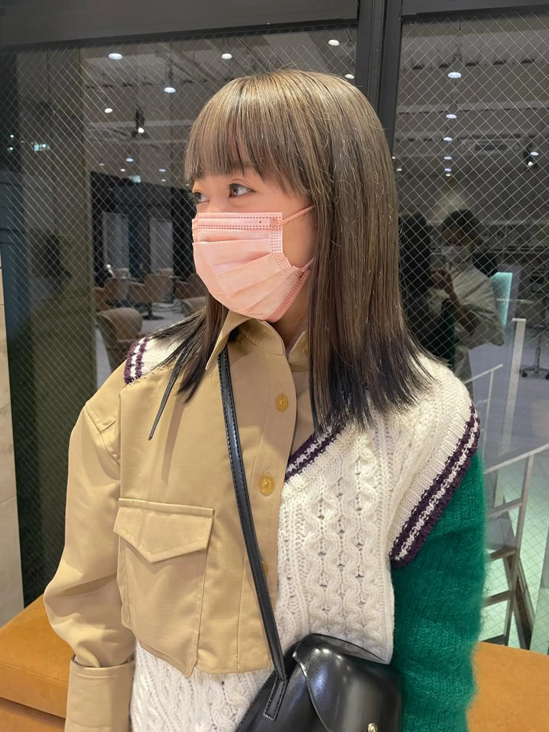 ミディアム カラー ヘアアレンジ GRAND OMOTESANDOのヘアスタイル