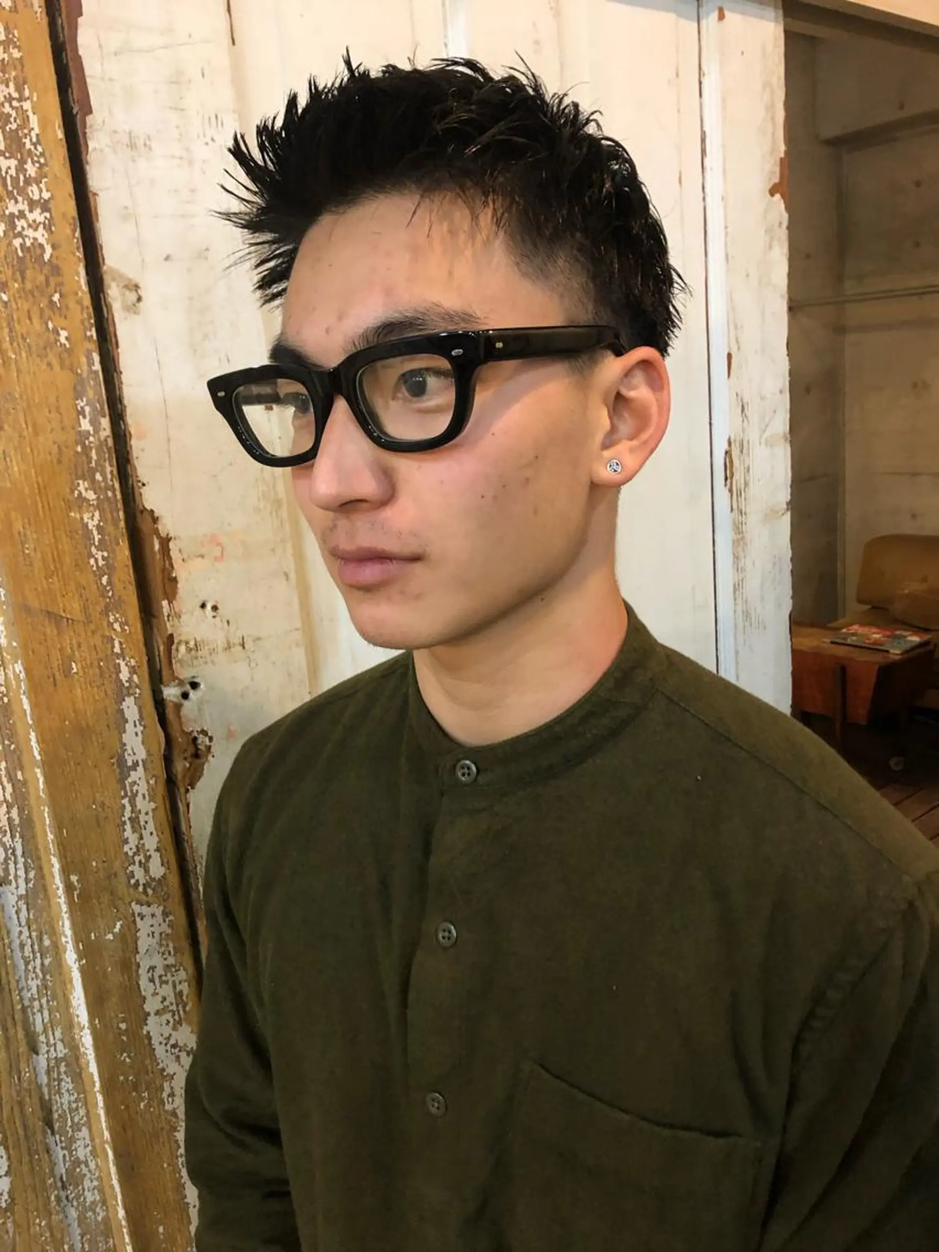 ショート メンズ特化美容師 ハスイルイのヘアスタイル