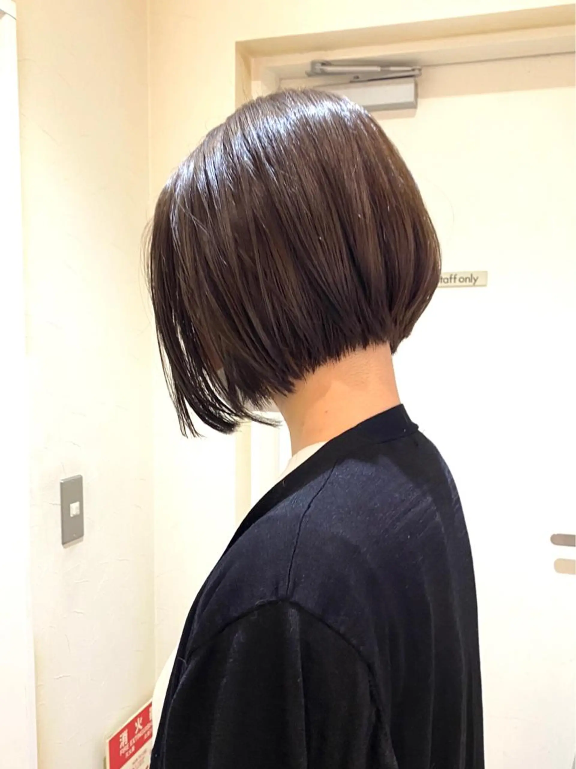 ショート カラー 前下がりボブ ボブ 似合わせカット ✨BASSA 【高田馬場】✨のヘアスタイル
