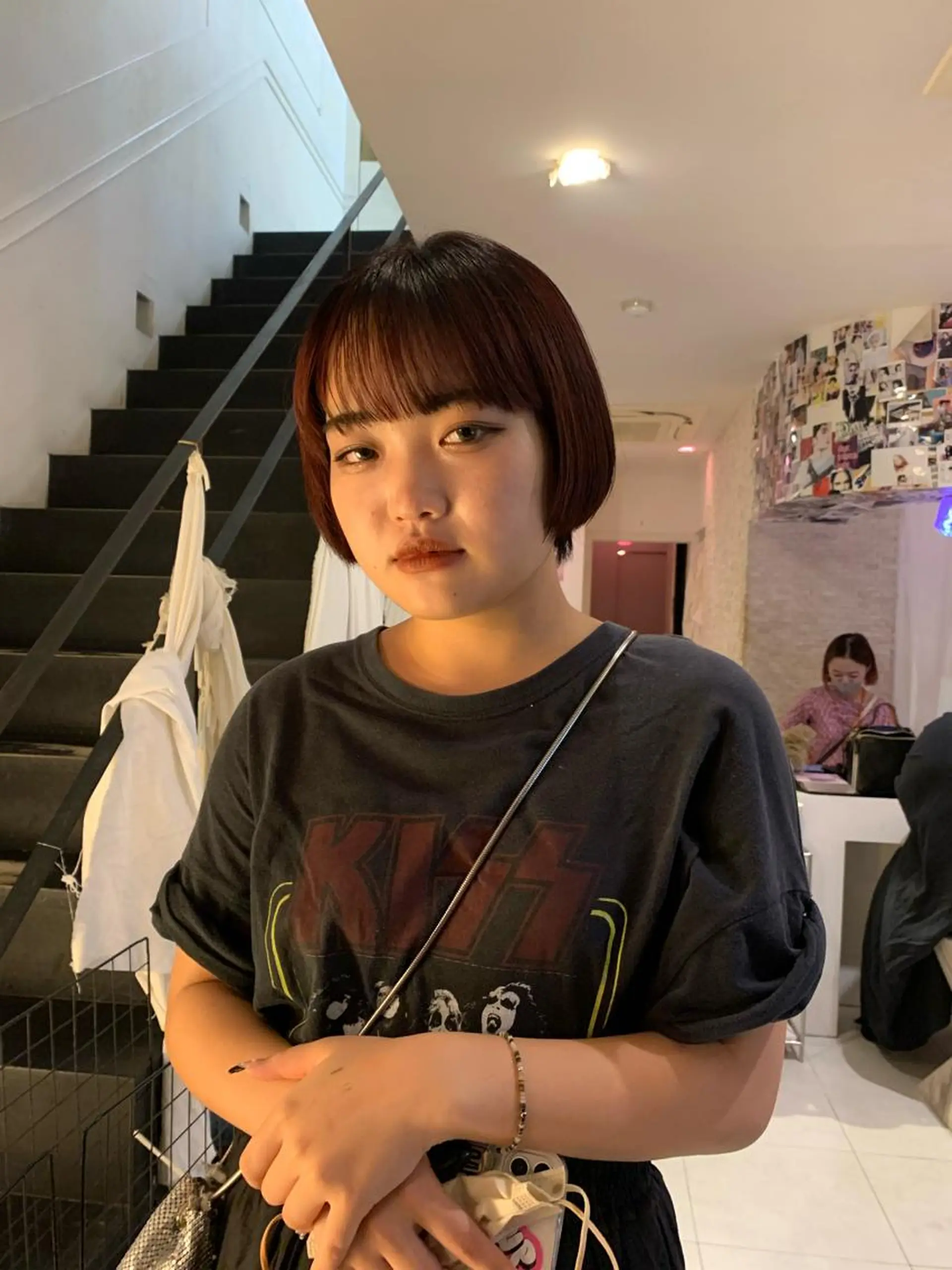 ショート カラー ヘアカラー トリートメント 早川 豪のヘアスタイル