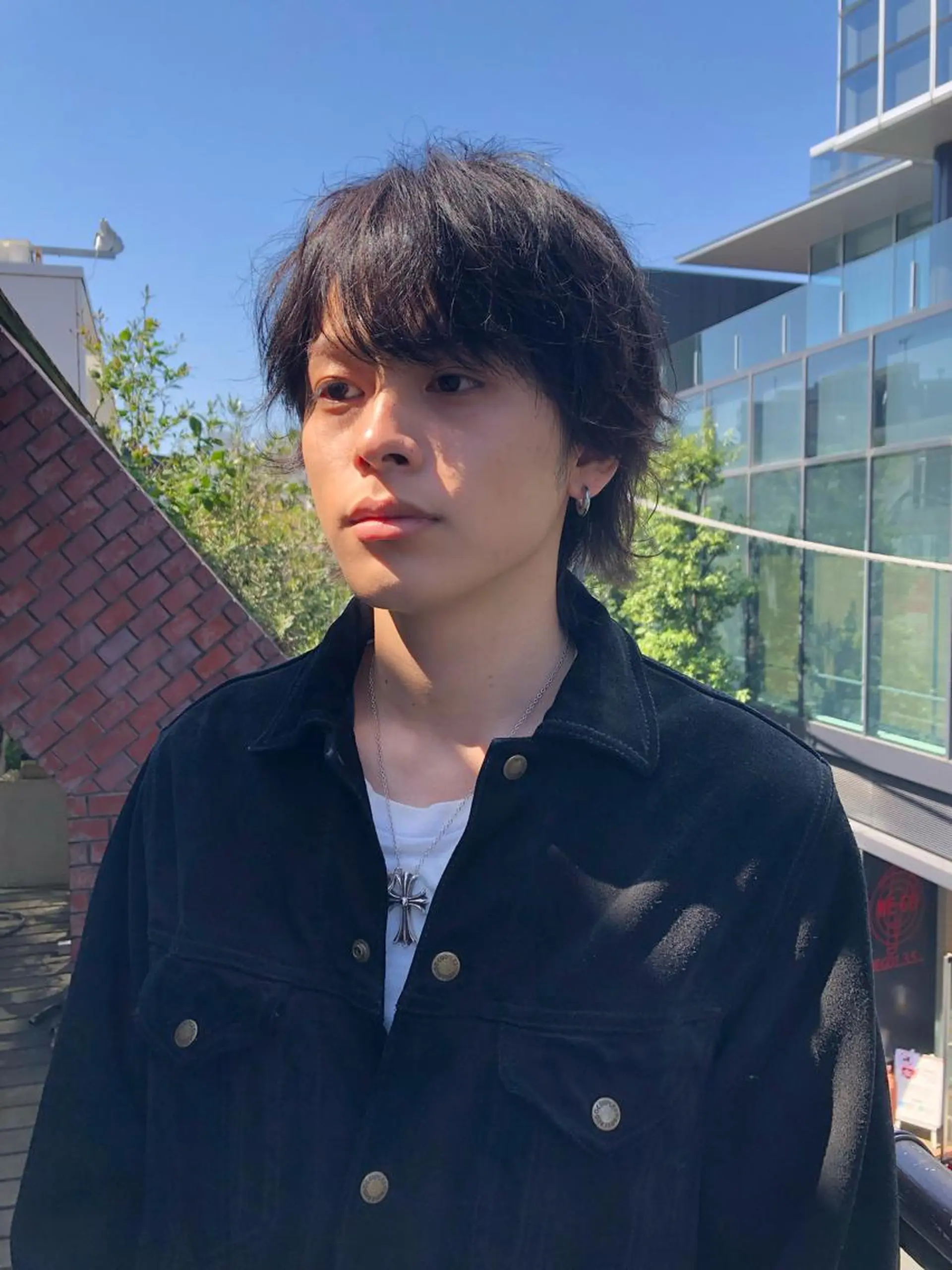 ヘアアレンジ メンズ メンズウルフカット ウルフカット カット トリートメント ヘアセット メンズ特化✂️栗原 侑也のヘアスタイル