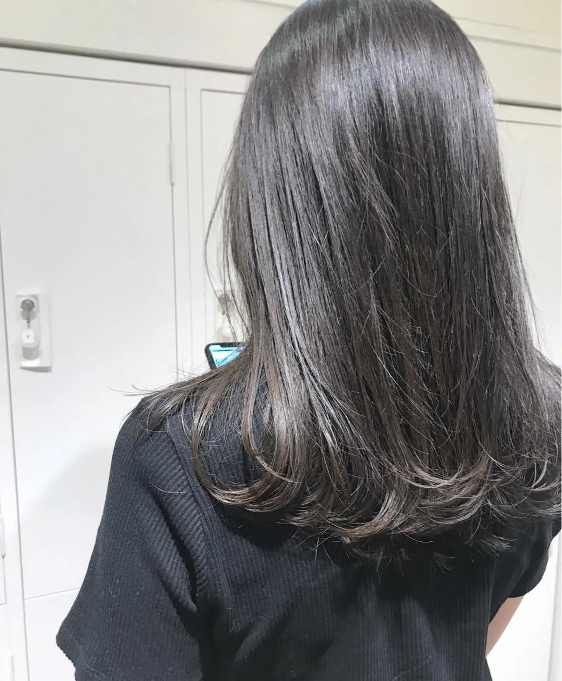 ミディアム カラー 韓国/髪質改善💘 櫻井かれんのヘアスタイル