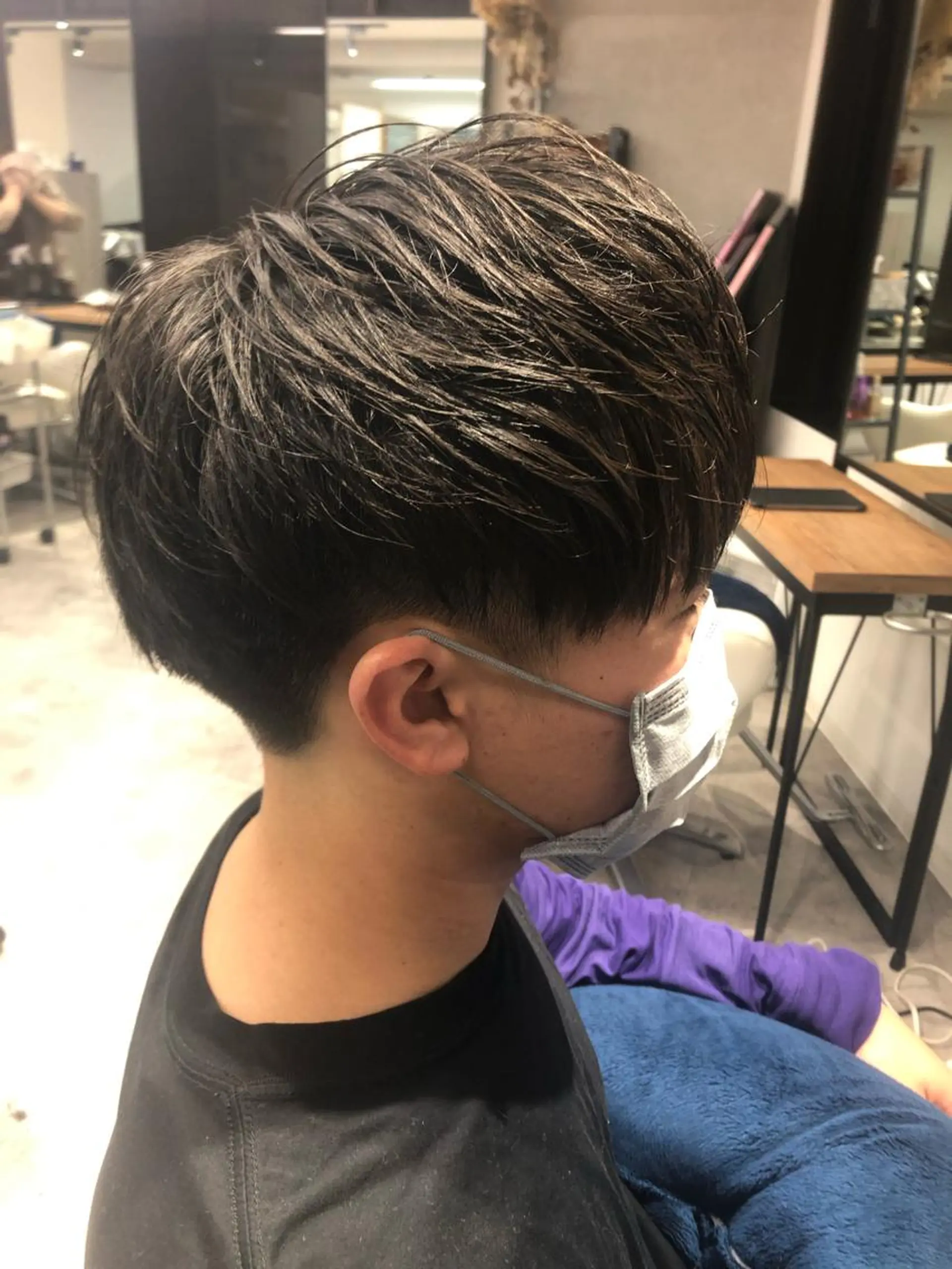 メンズ マッシュ ツーブロック カット Noy所属・Noyヨシモト ヒロトのヘアスタイル