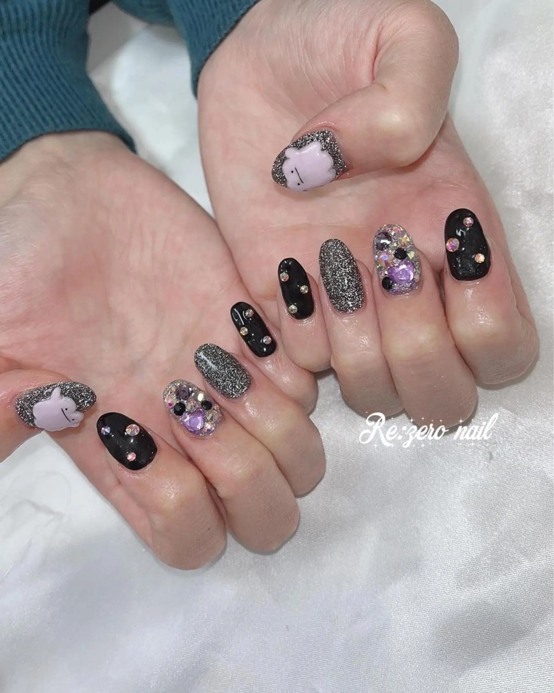 ネイル フラッシュネイル ハンドネイル Re:∅ nail /HIRAMOTOのネイルデザイン