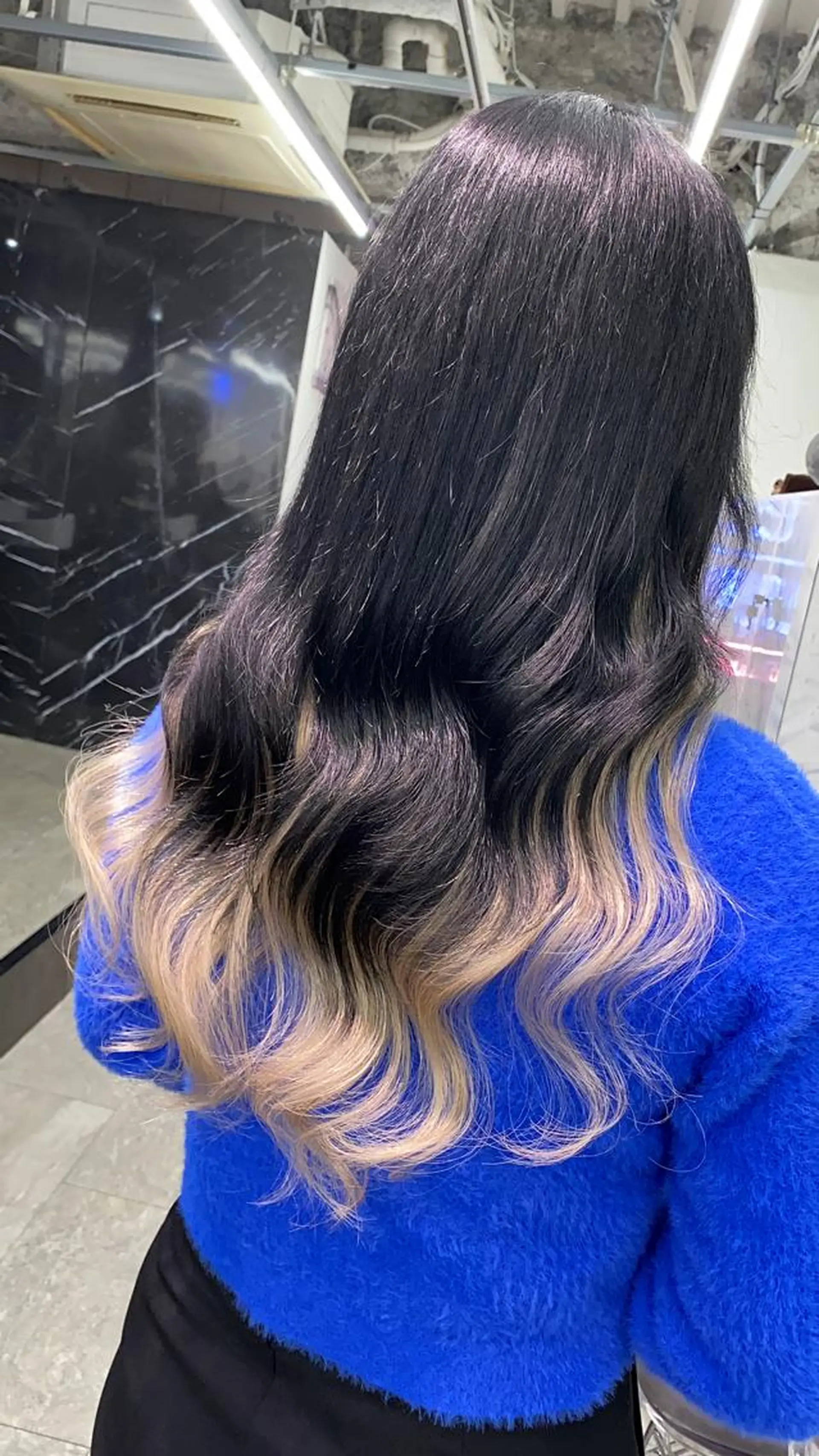 ロング カラー プルエクステ インナーカラー エクステ grow所属・🧡YUKA🧡 渋谷/プルエクステのヘアスタイル