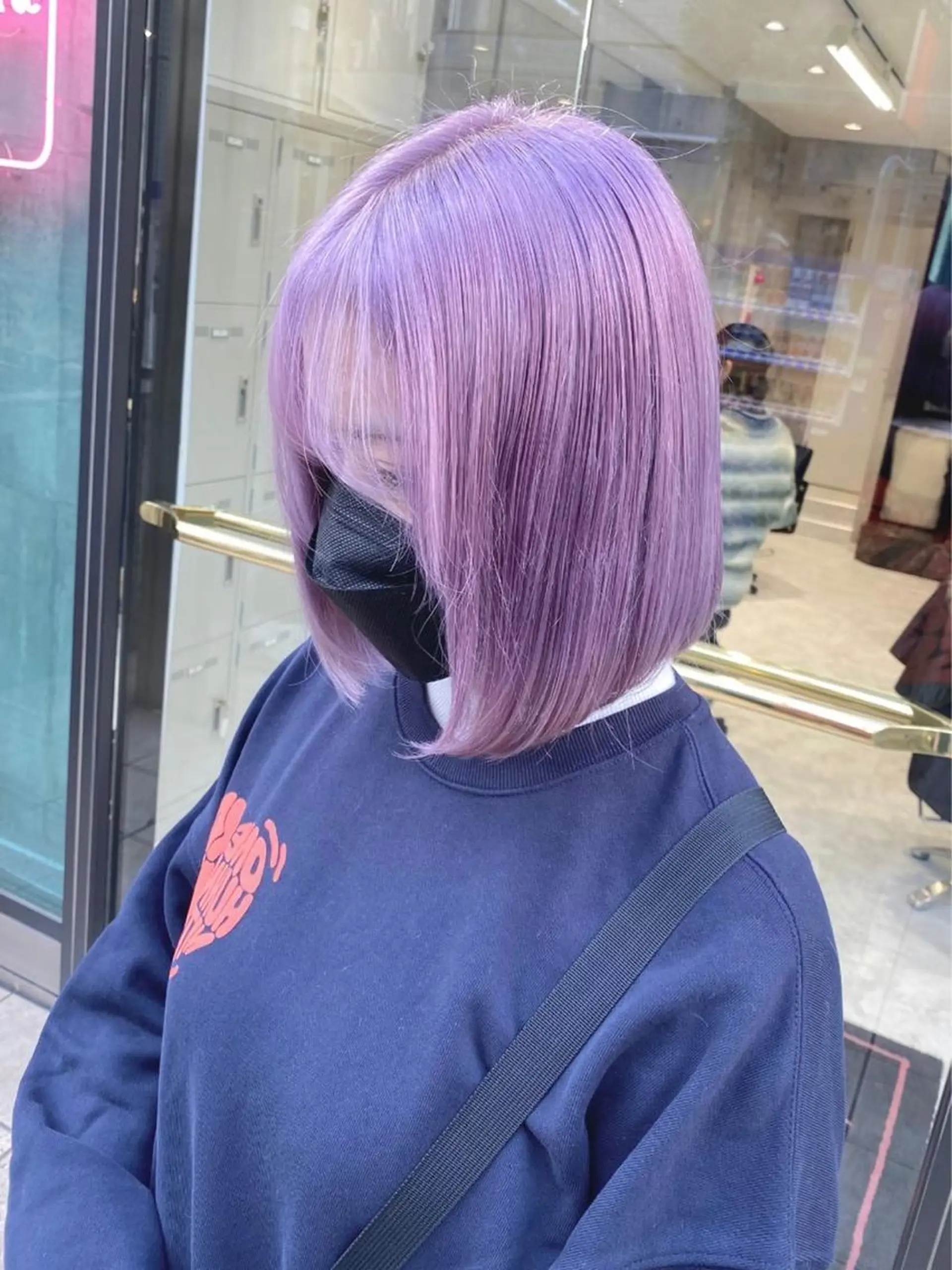 ショート カラー パーマ ヘアアレンジ メンズ キッズ ネイル マツエク・マツパ アイブロウ 🐺ウルフ×ハイトー ン🖤Yukinoのヘアスタイル