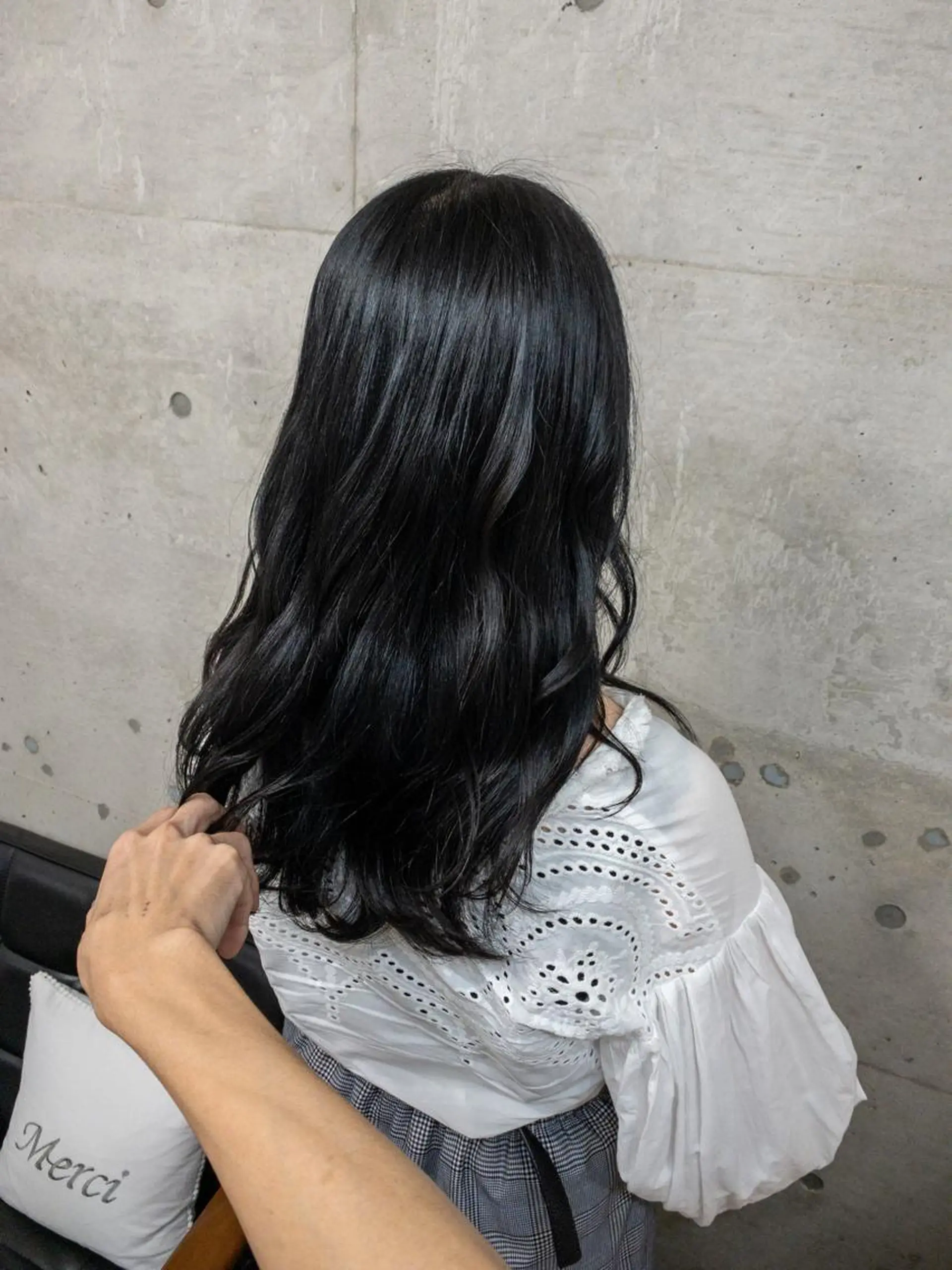 ロング ヘアカラー トリートメント YUYA/メンズパ ーマ/メンズのヘアスタイル