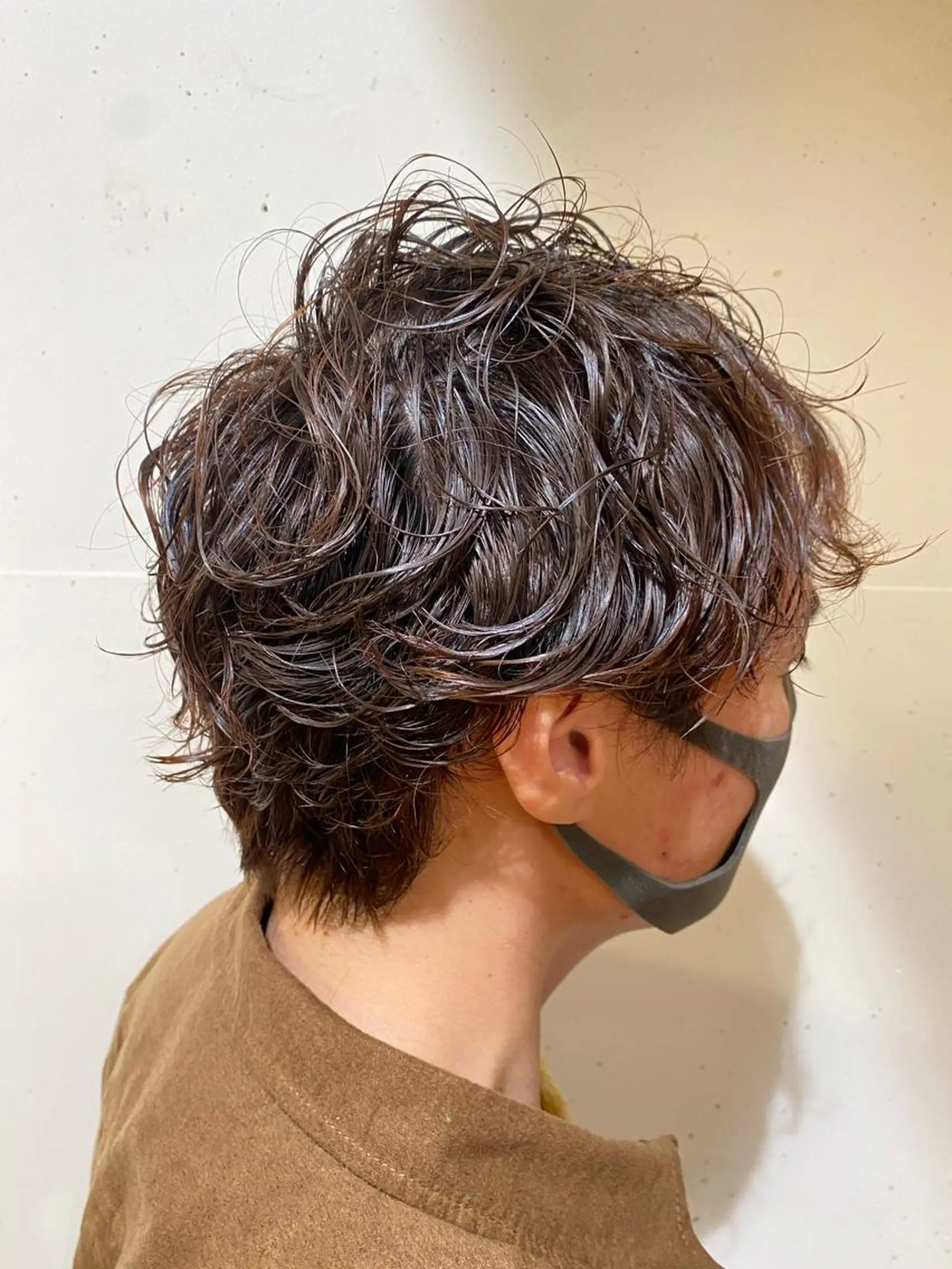 パーマ メンズ miyu ボブモデル募集中のヘアスタイル
