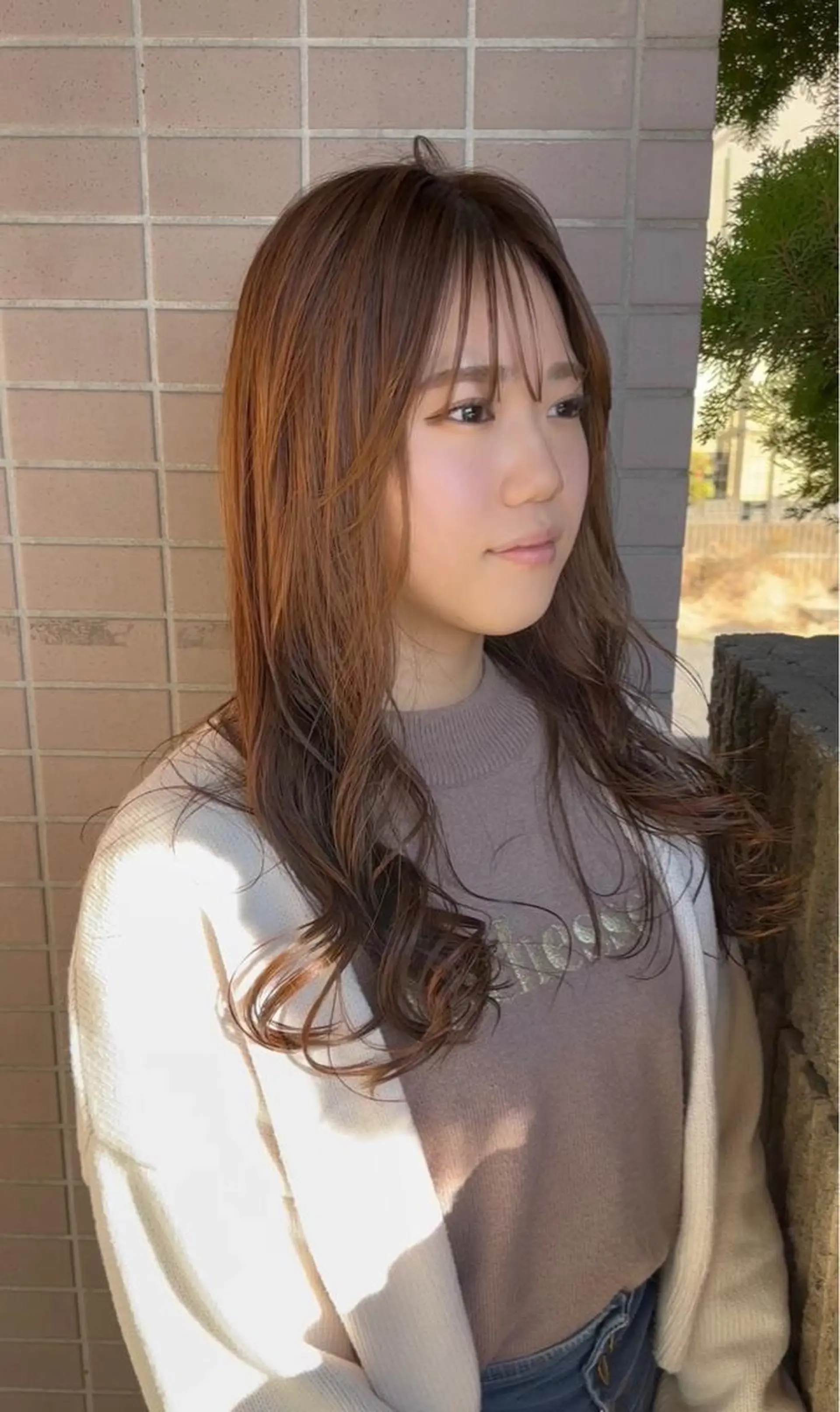 ロング カット ヘアカラー トリートメント uti所属・菊池 幹のヘアスタイル