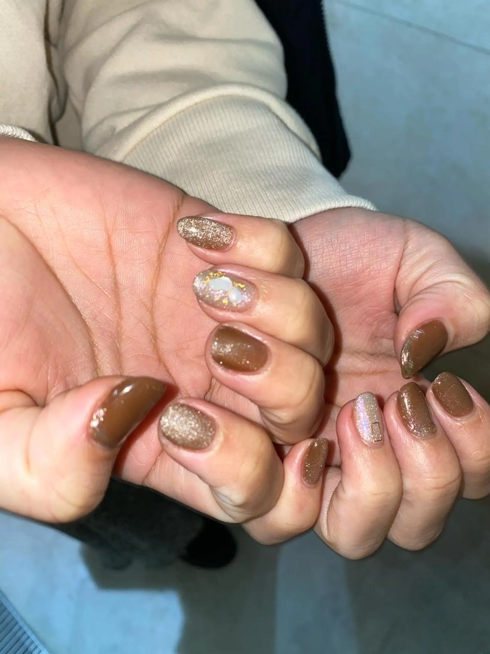 ネイル マグネットネイル JurerEye☆ Marikoのネイルデザイン