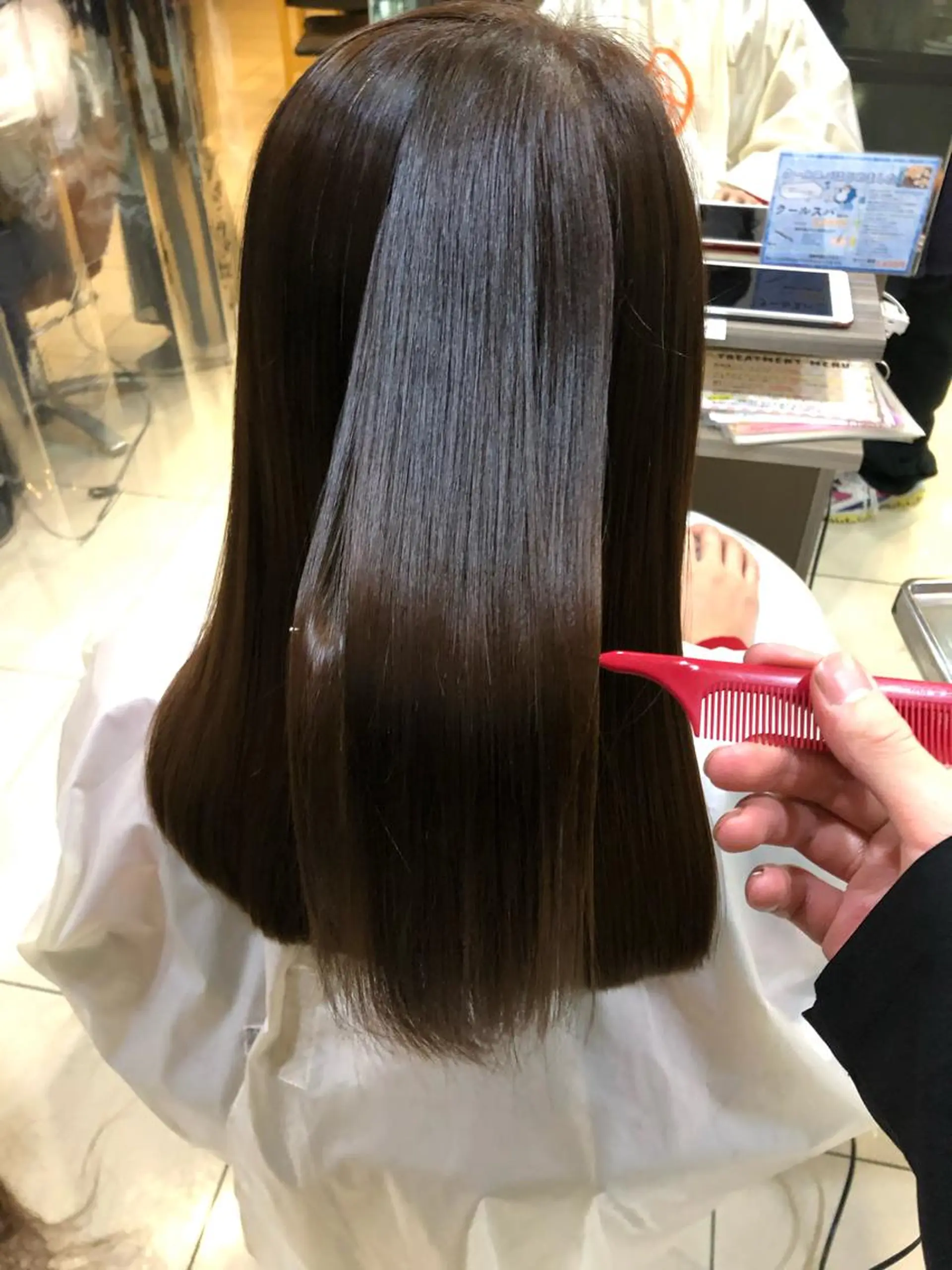 ロング トリートメント メンズパーマ スペシャリスト大塚のヘアスタイル