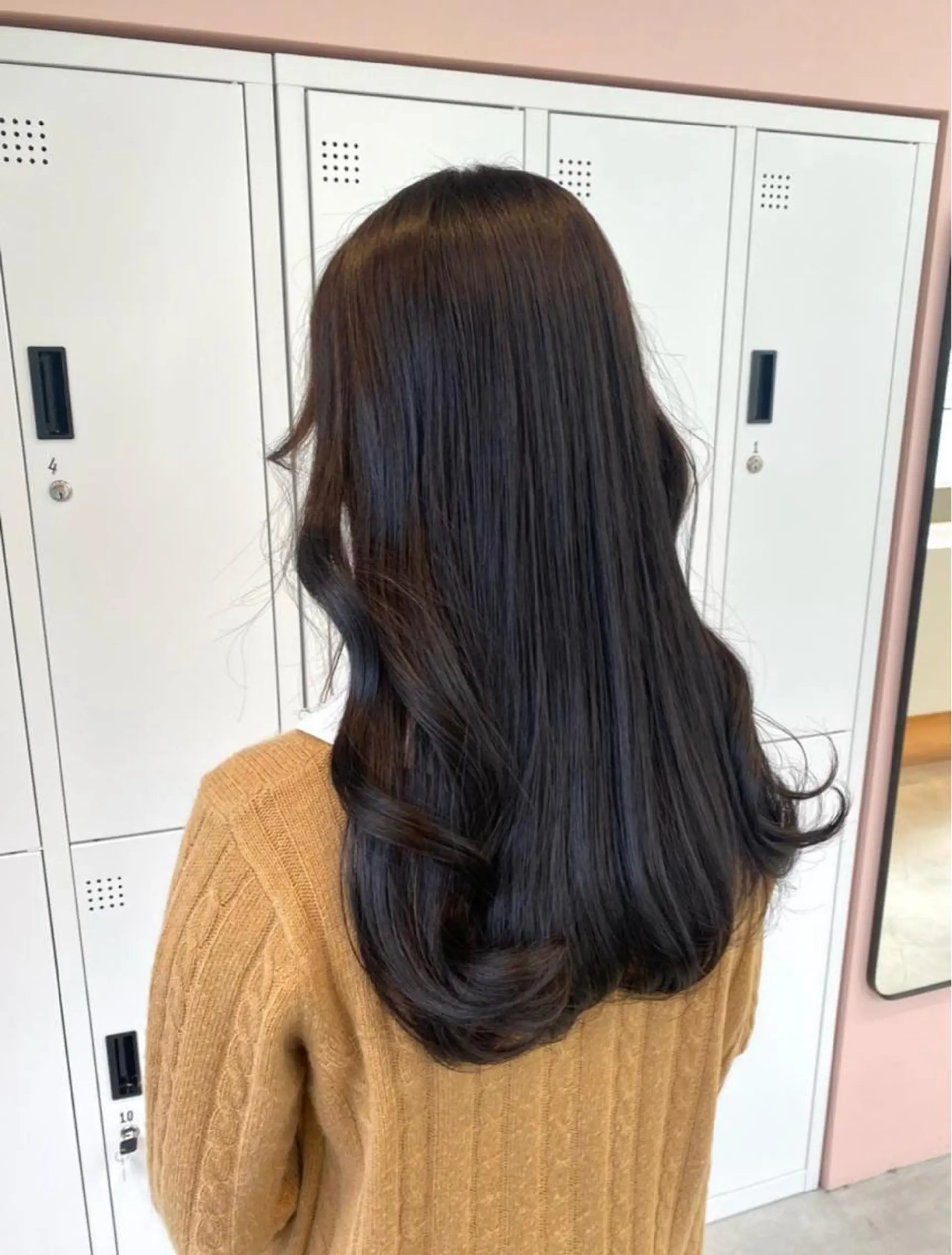 ロング カラー 韓国girly hikariのヘアスタイル