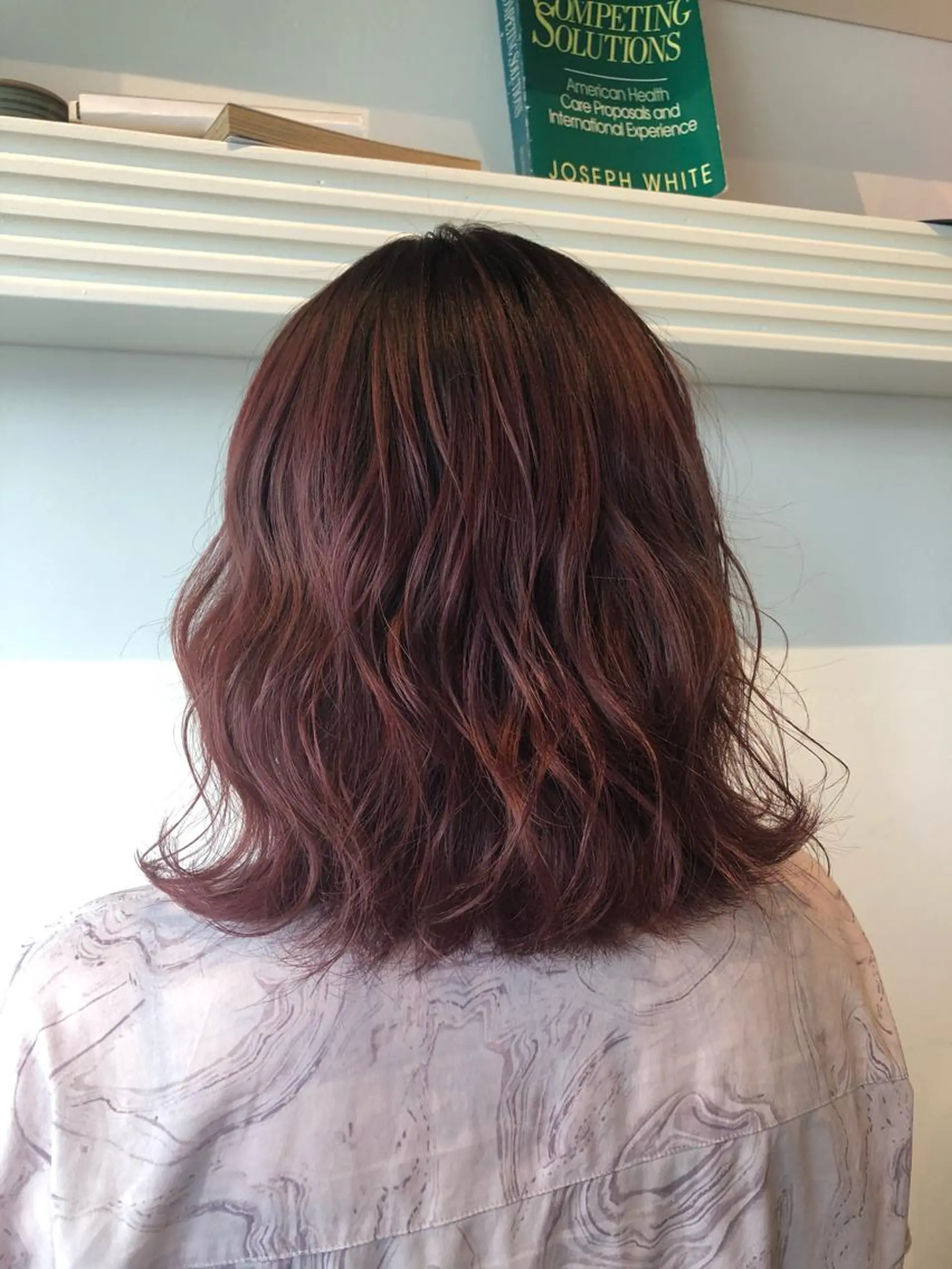 ミディアム カラー ピンクカラー 💐パーソナルカラー /市橋加菜💐のヘアスタイル