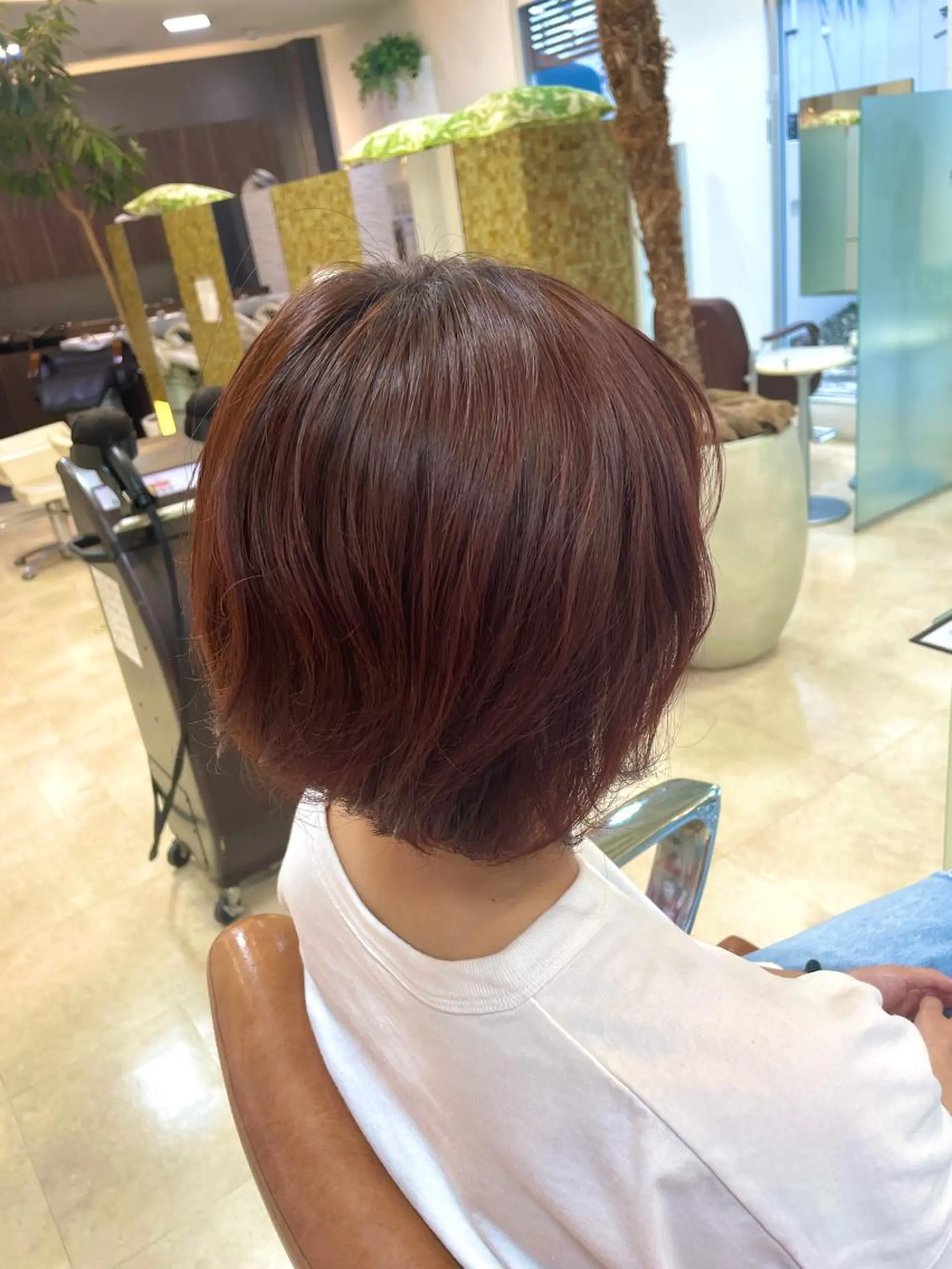 ショート カラー ブラウンカラー chic大宮東口所属・🔥大宮メンズ特化 ﾒﾝｽﾞﾍｱ伊藤🔥のヘアスタイル