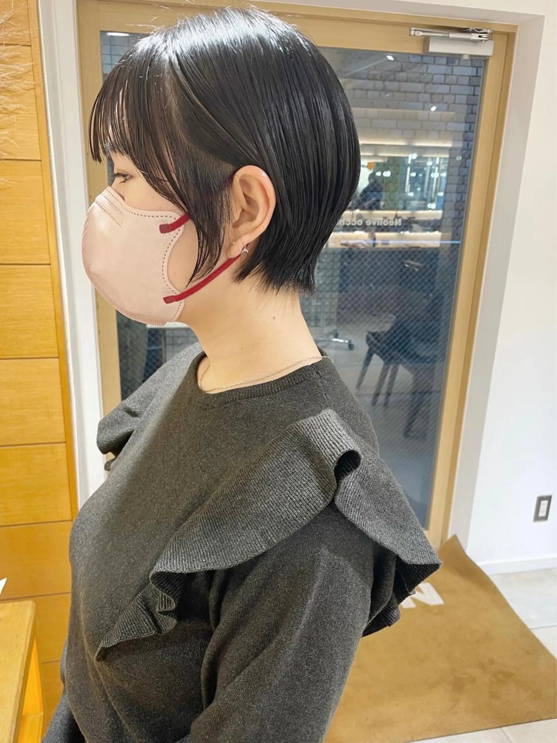 ショート カット トリートメント 齋藤 咲のヘアスタイル
