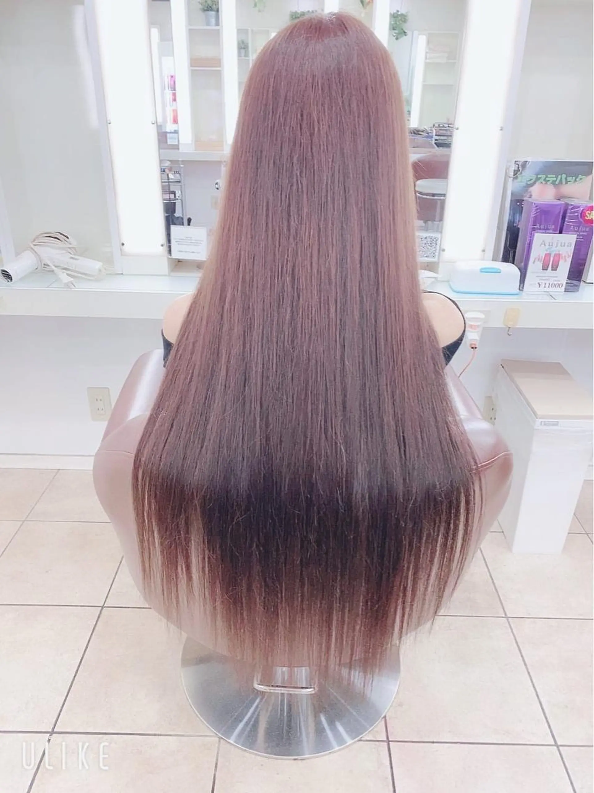 ロング カラー Ashanti 古谷のヘアスタイル