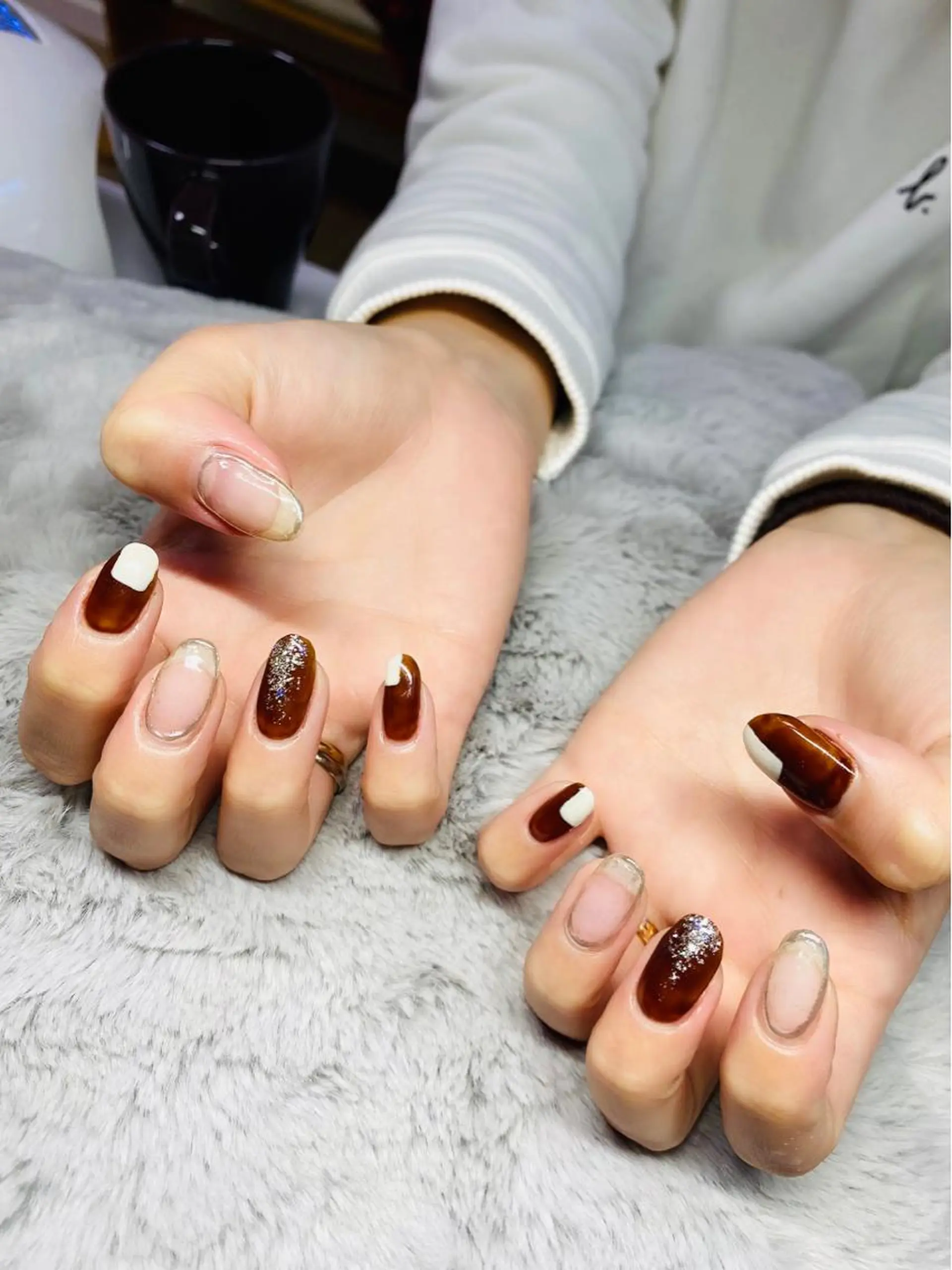 ネイル ニュアンスネイル ハンドネイル nail salon "a"のネイルデザイン