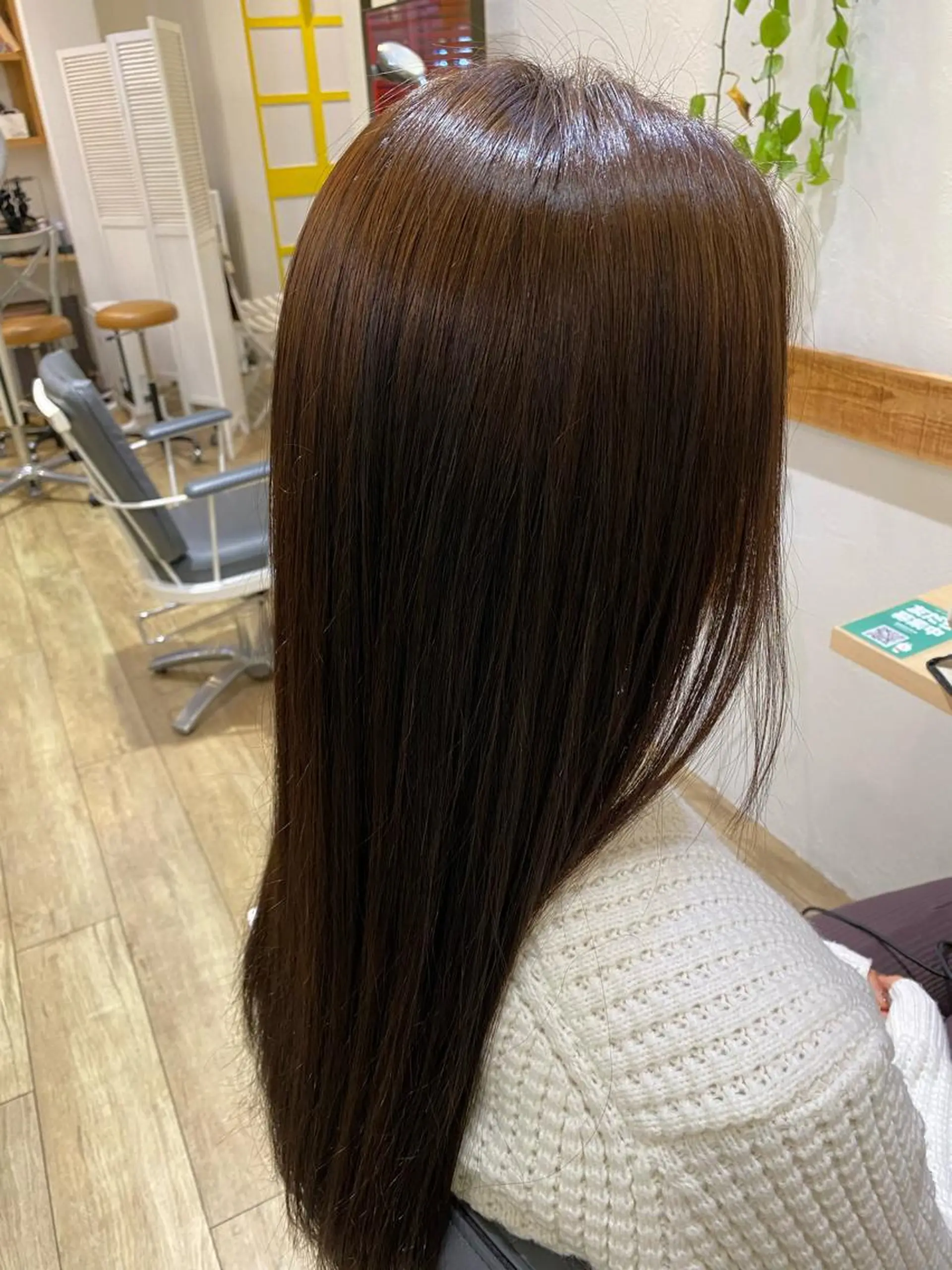 ロング カラー トリートメント ショート/ボブ/透明 感カラー/高橋あみのヘアスタイル