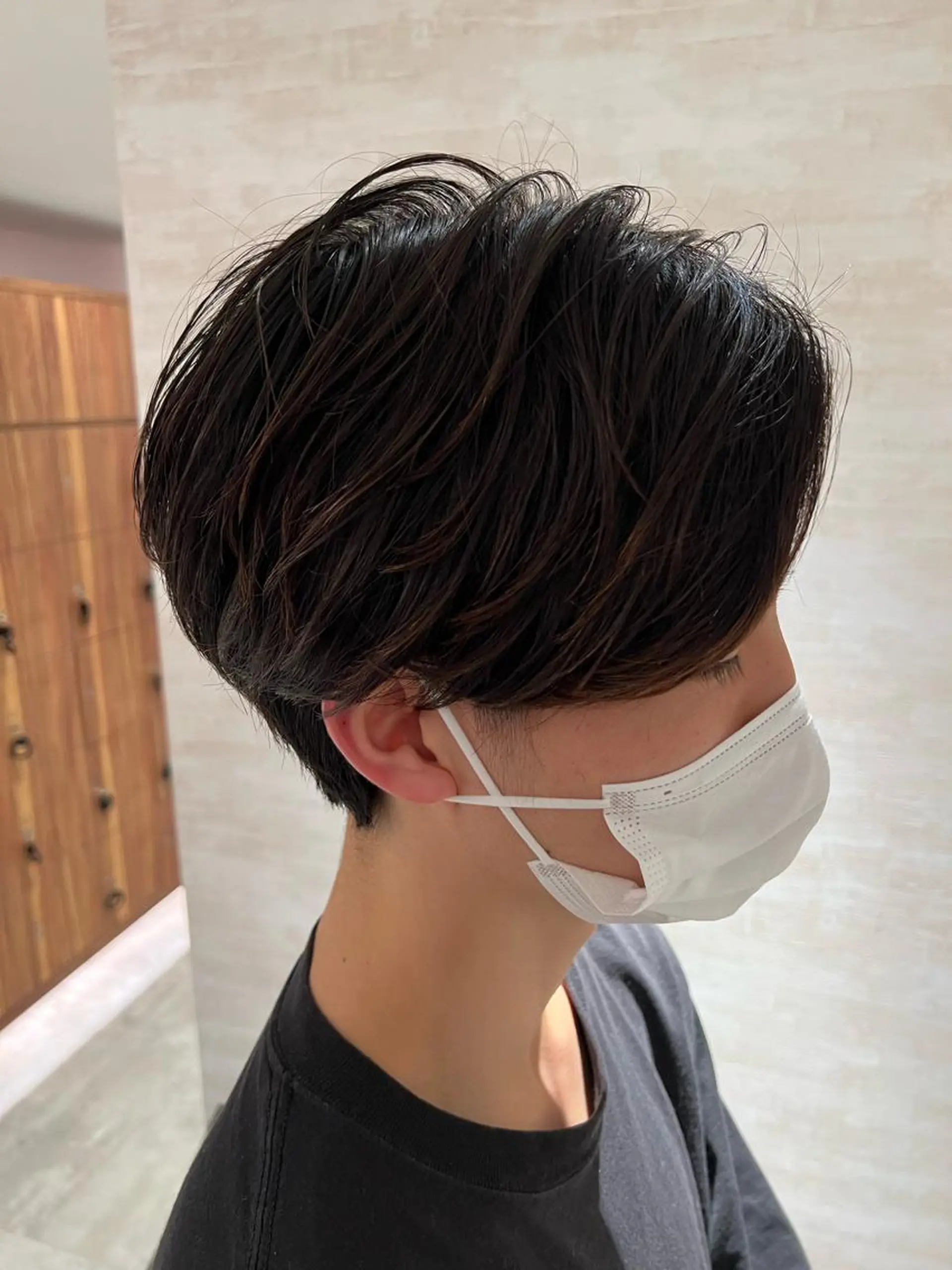 ショート パーマ メンズ 🫧‪ショート募集中 すずきたつや🫧‪のヘアスタイル