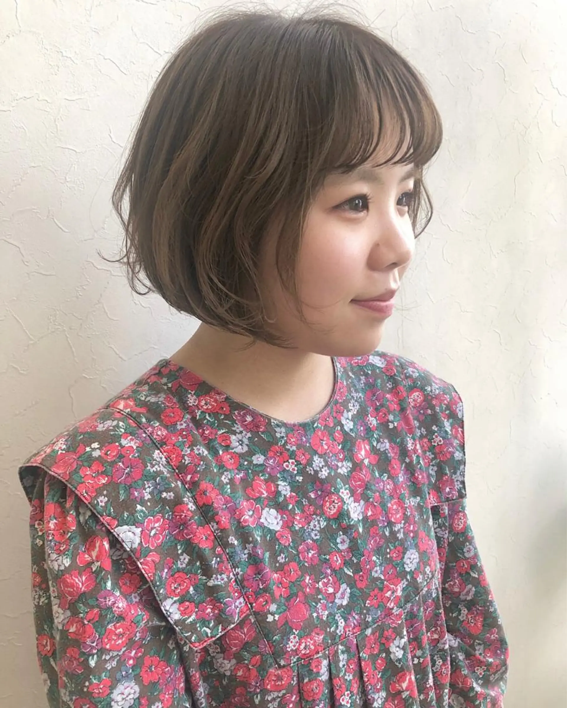 ショート カラー ヘアカラー トリートメント nakahara madokaのヘアスタイル