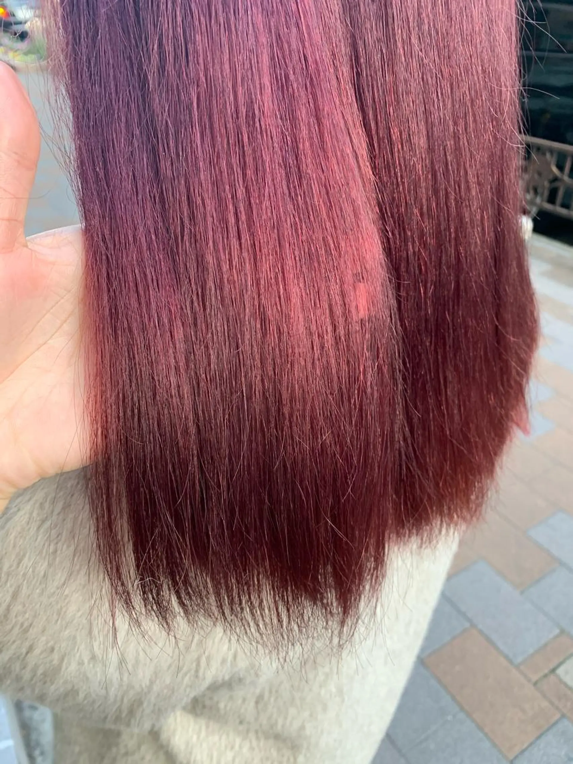 ロング カラー ヘアカラー 勝野 優佳のヘアスタイル