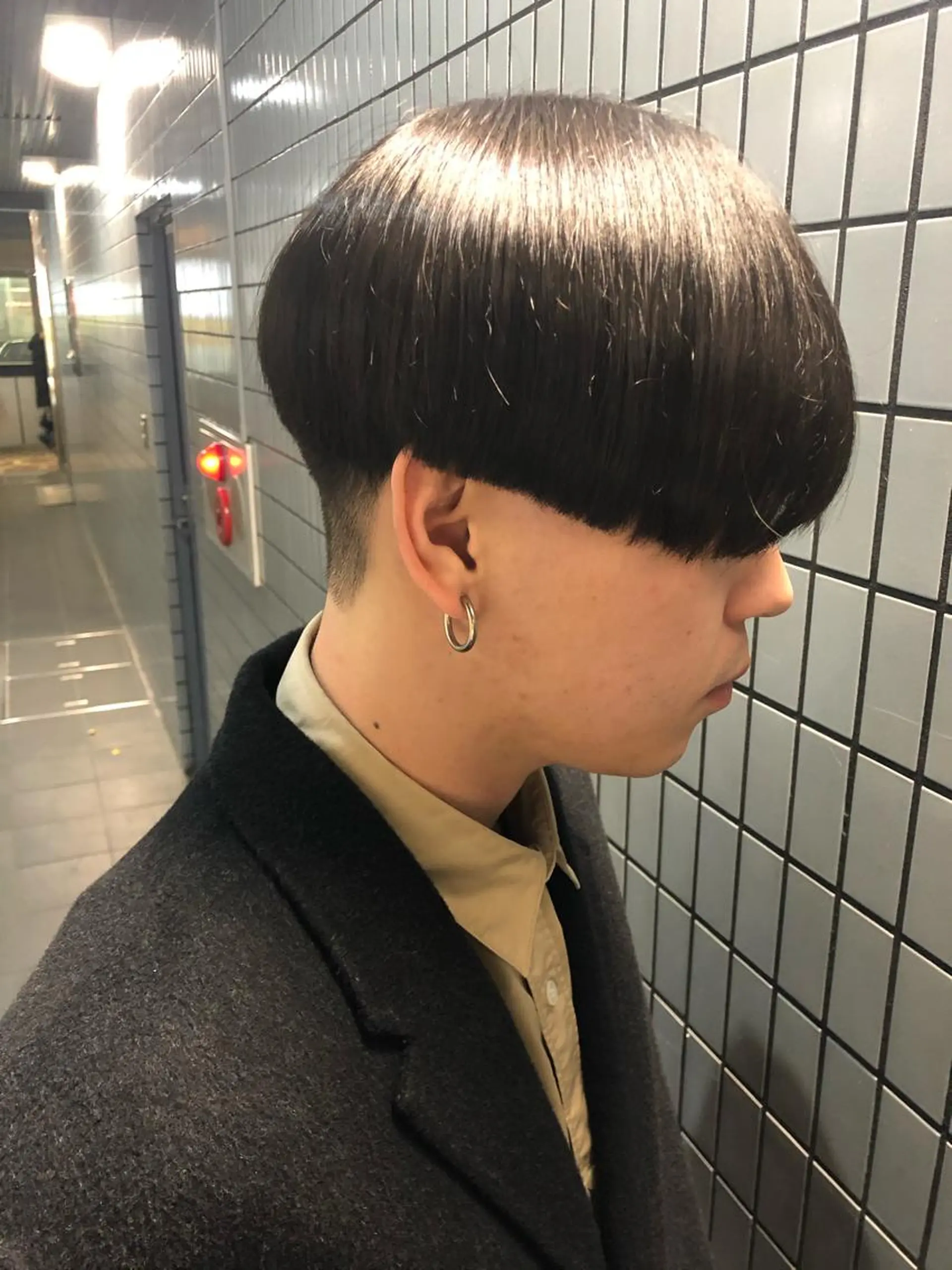 ショート メンズ masa/ボブ特化/ ぷつっとボブのヘアスタイル