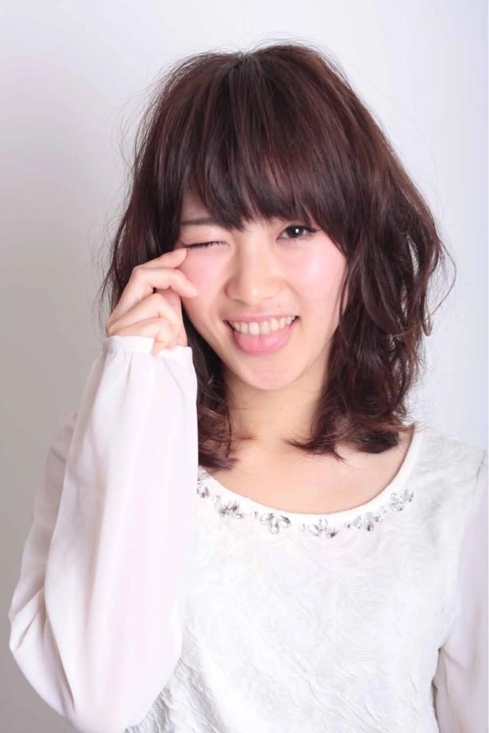 セミロング RESBORN所属・長岡 大偉のヘアスタイル