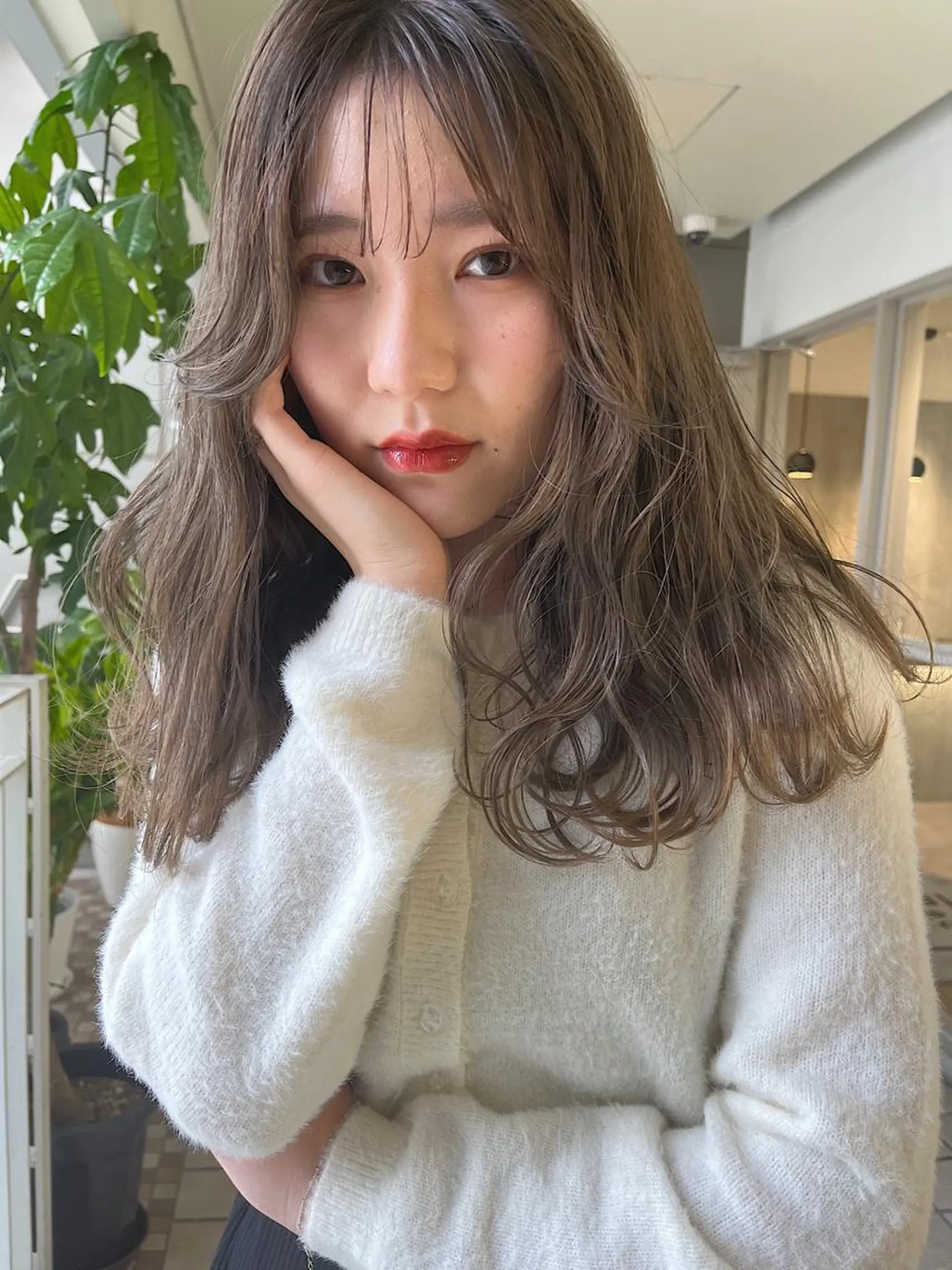 ロング カラー ヘアアレンジ ♡manami ♡のヘアスタイル