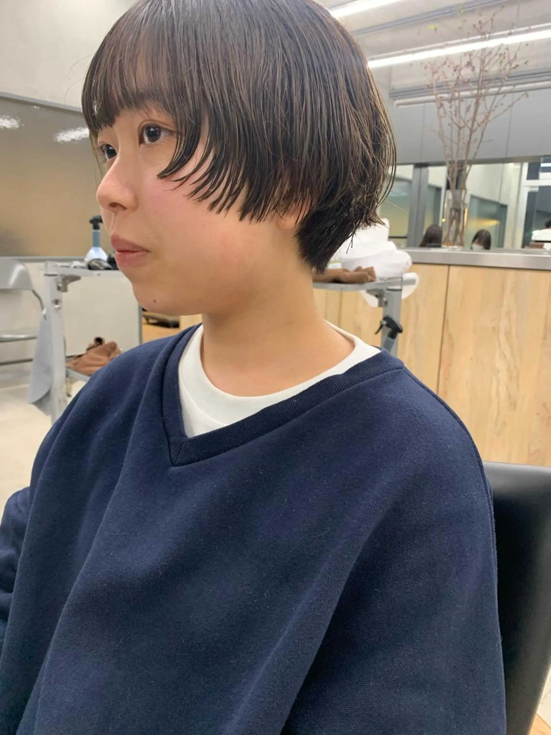 ショート ショートヘア カット ヘアカラー トリートメント sakoda shunkiのヘアスタイル