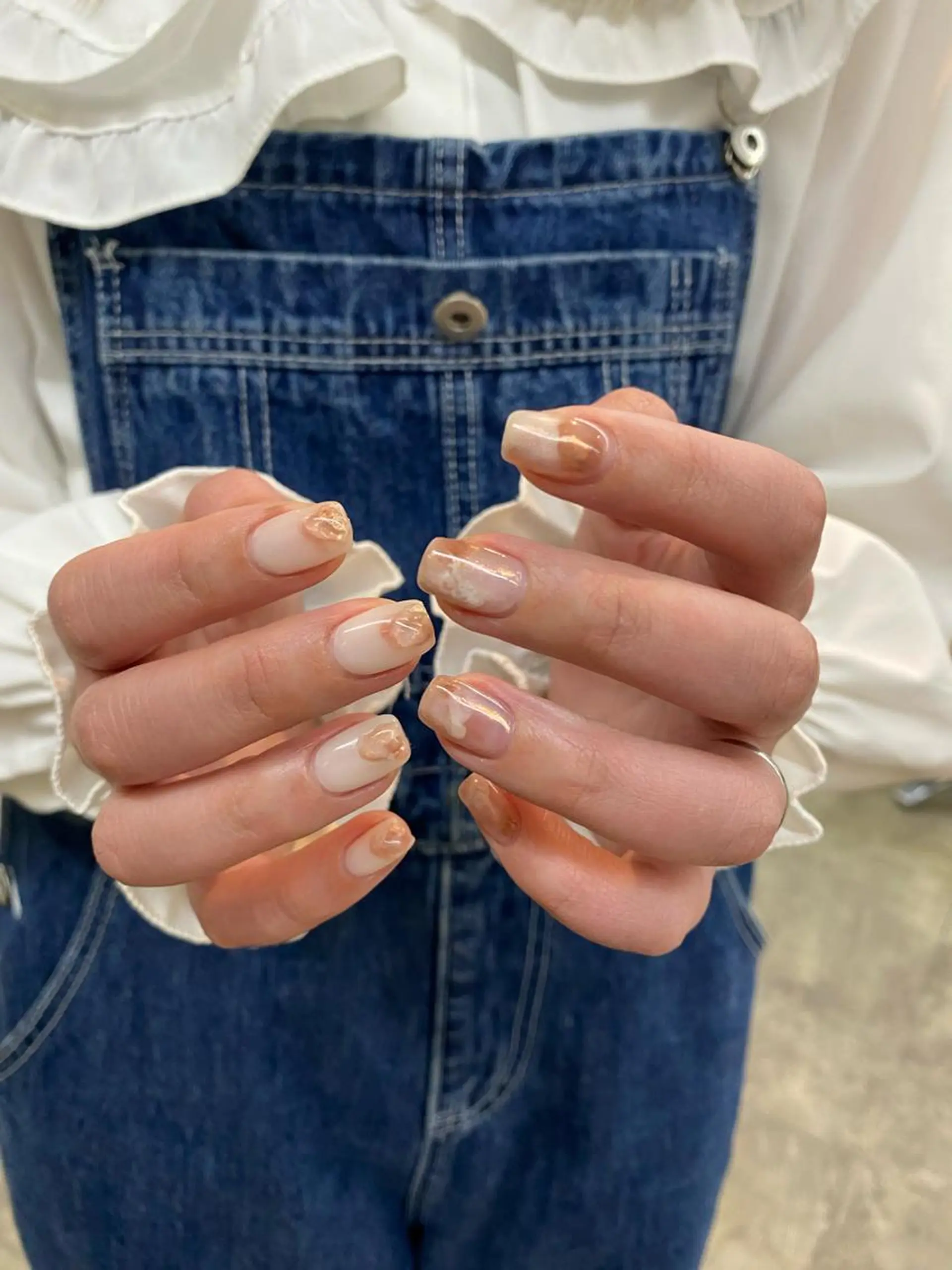 ネイル ピンク nable.所属・望月 実莉のネイルデザイン