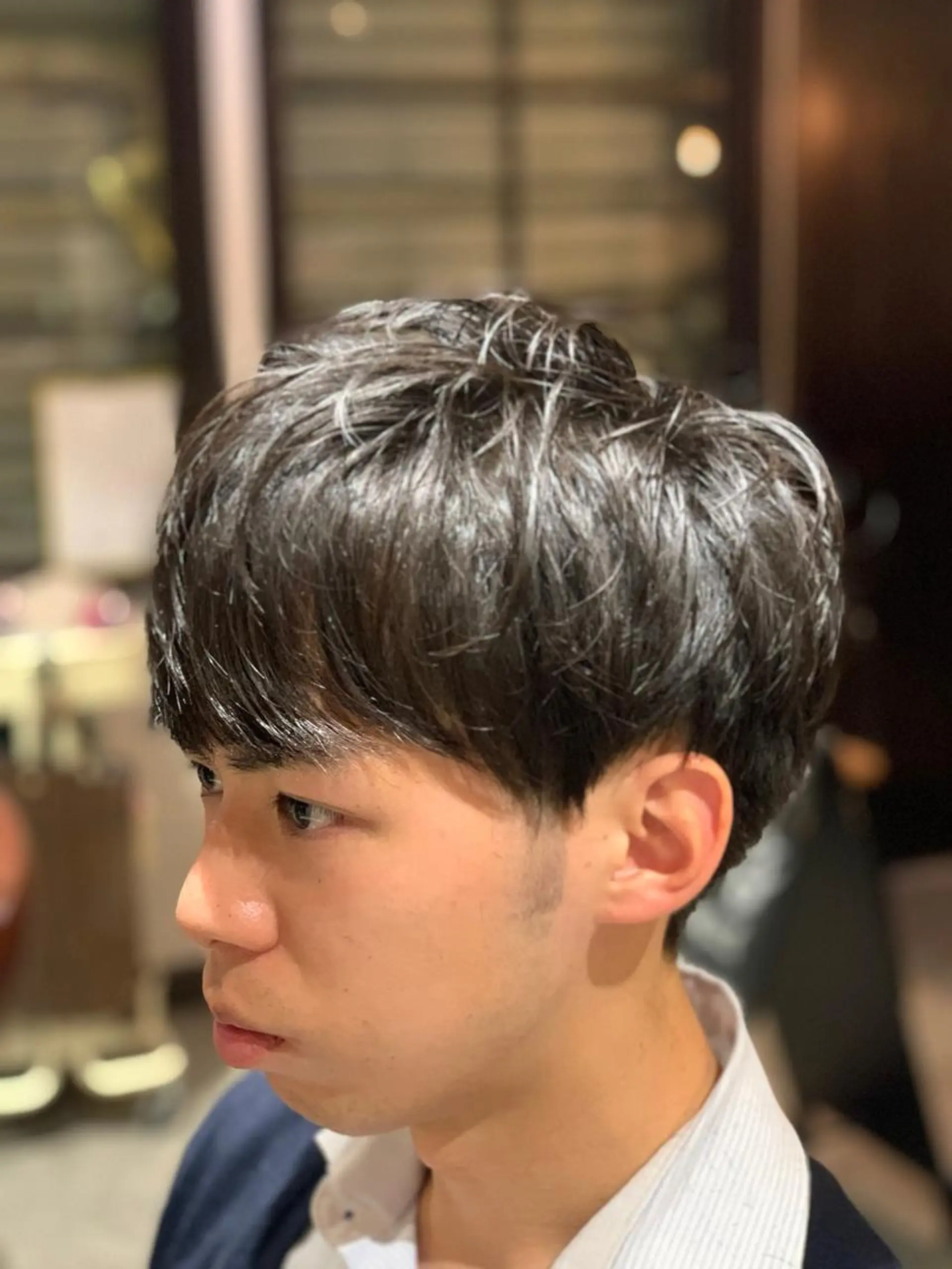 メンズ familiar BOND所属・佐々木陸斗 ショート&メンズのヘアスタイル