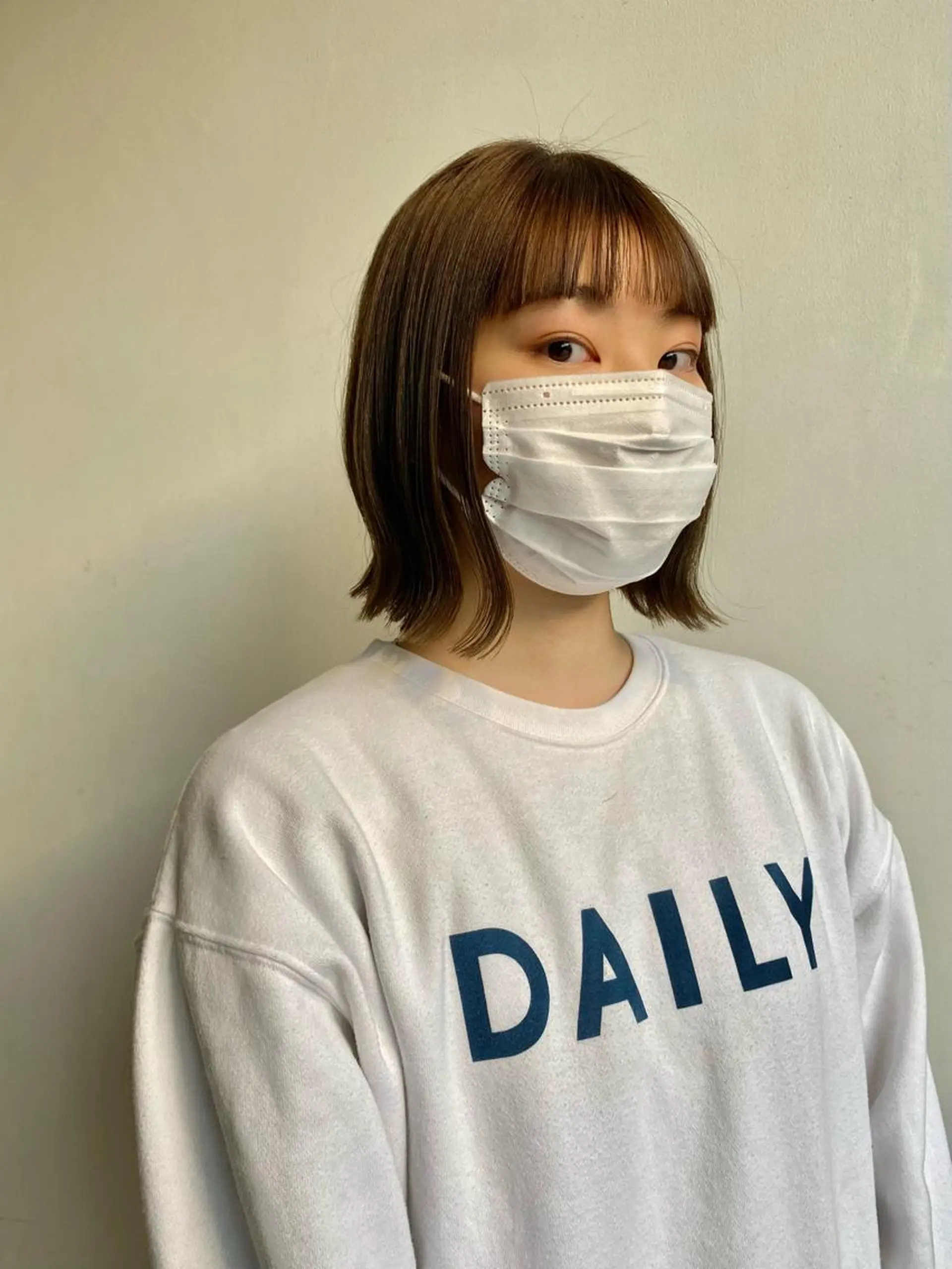 ミディアム カット ヘアカラー les baladins du miroir所属・🍃YURI 🍃のヘアスタイル