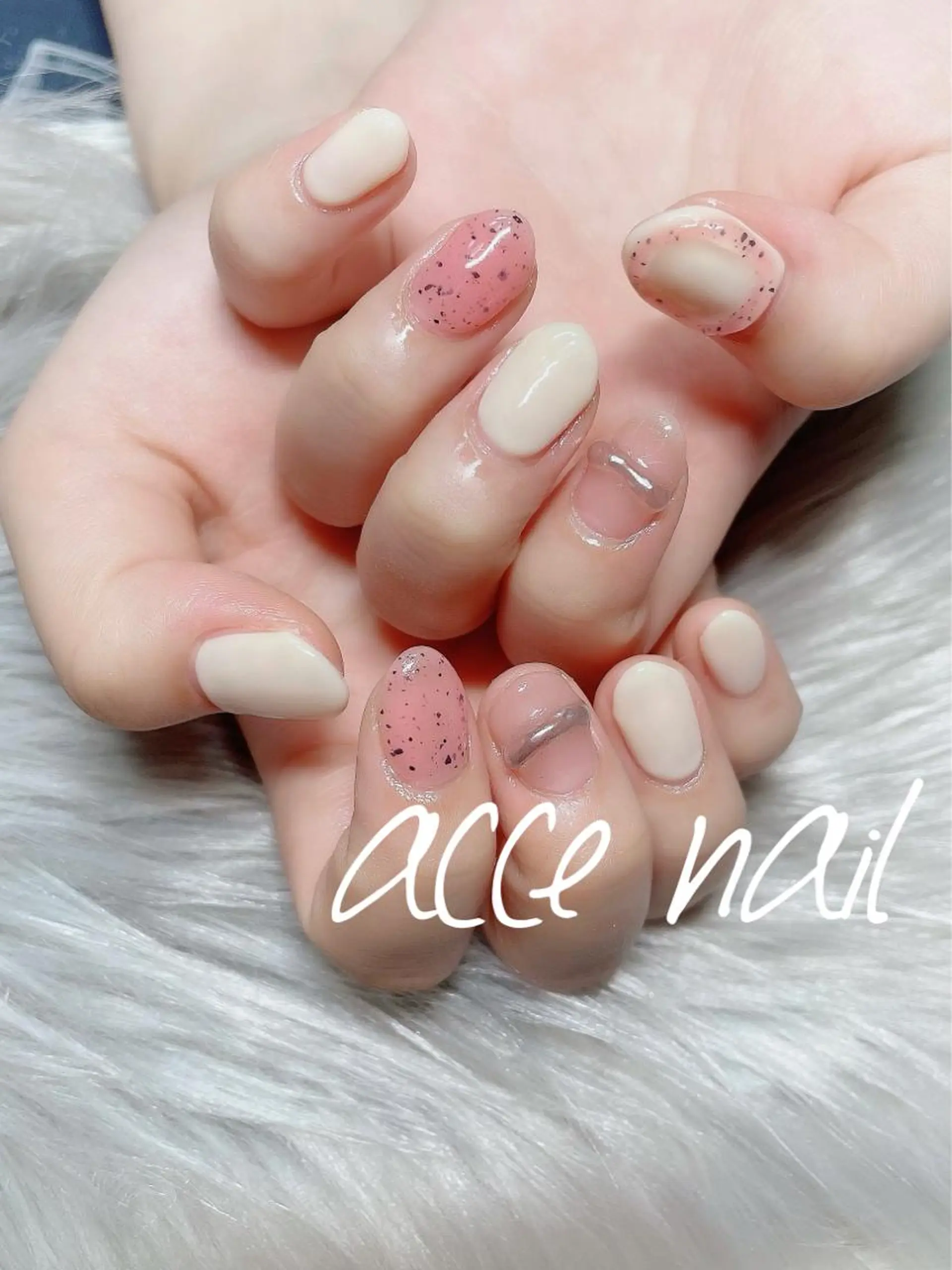 ネイル ジェルネイル 持ち込み atsuco ✴︎のネイルデザイン