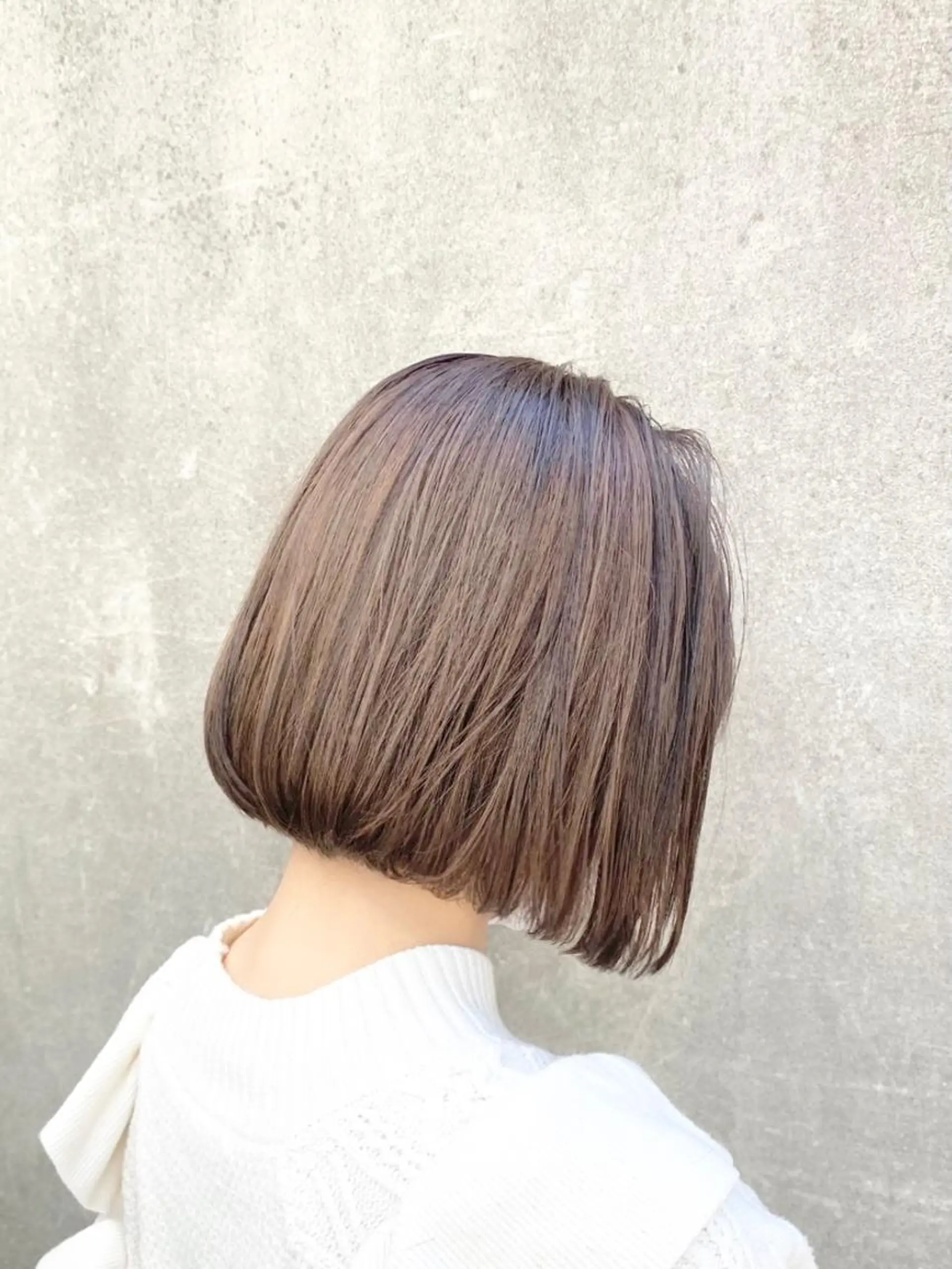 ショート ボブ カット motel所属・モデルや芸能人も通う ✨マンツーマンサロンのヘアスタイル
