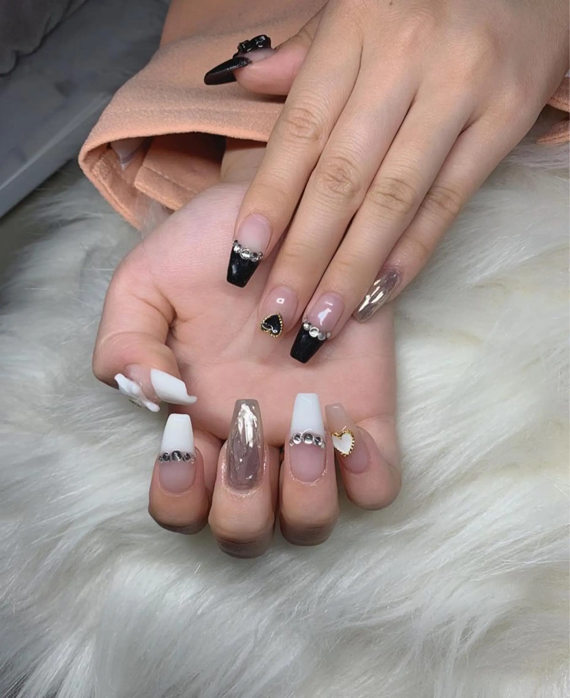 ネイル アートネイル フレンチネイル 韓国ネイル ミラーネイル ニュアンスネイル *･*MIMnail *･゜ﾟ･*:･*のネイルデザイン