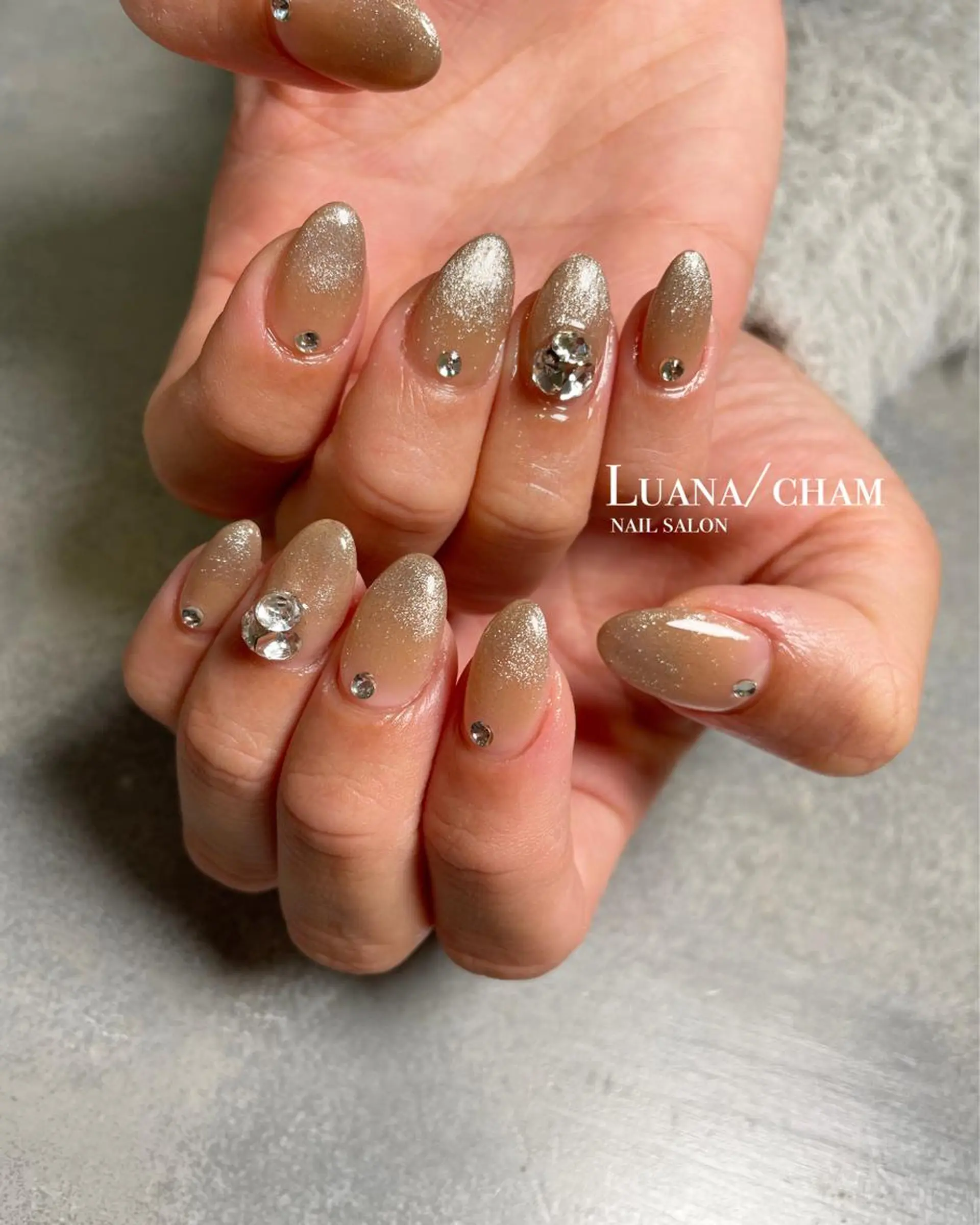 ロング ネイル ハンドネイル nail salon neigeのネイルデザイン