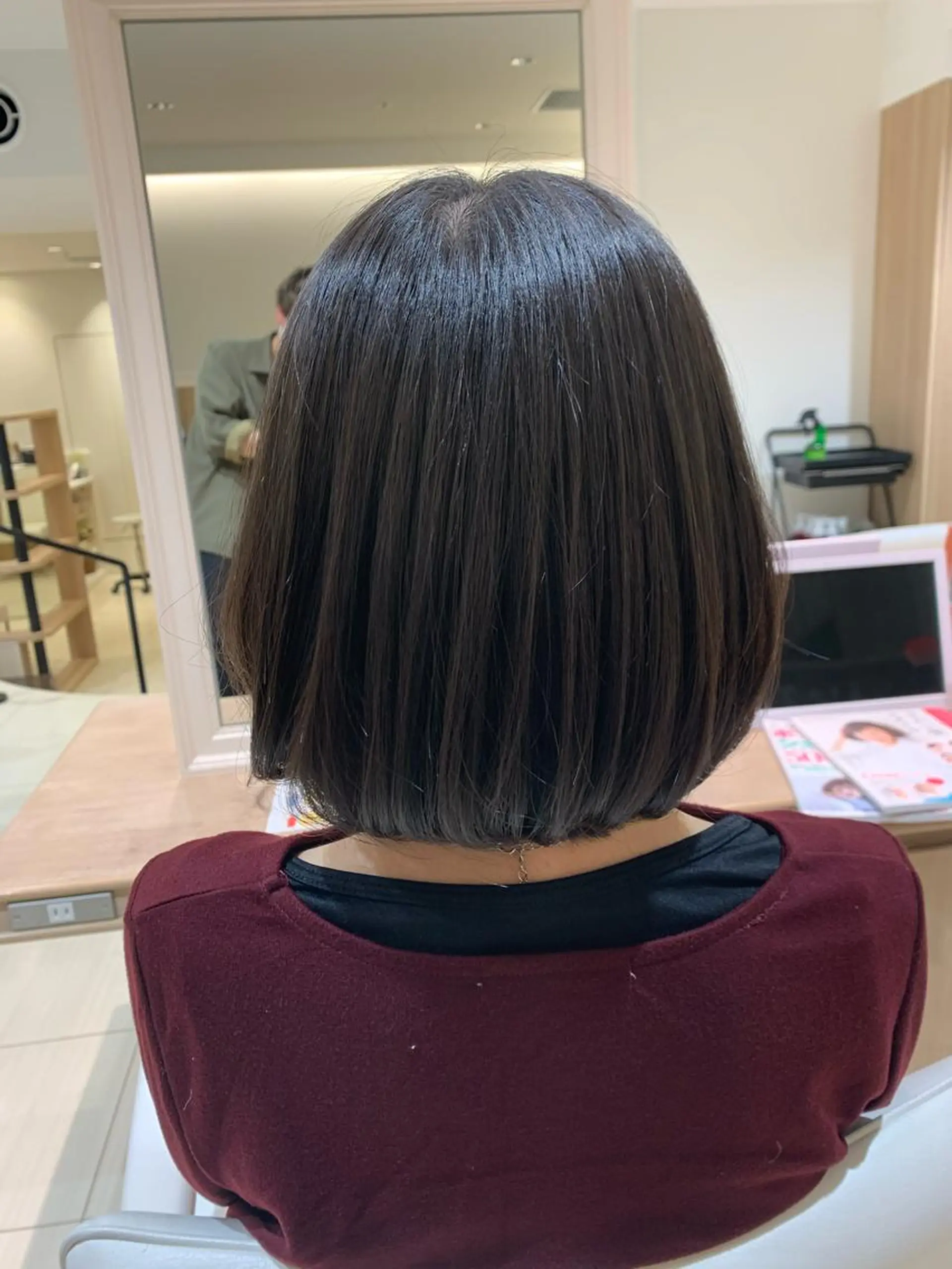 ミディアム HALE 金杉悠作のヘアスタイル